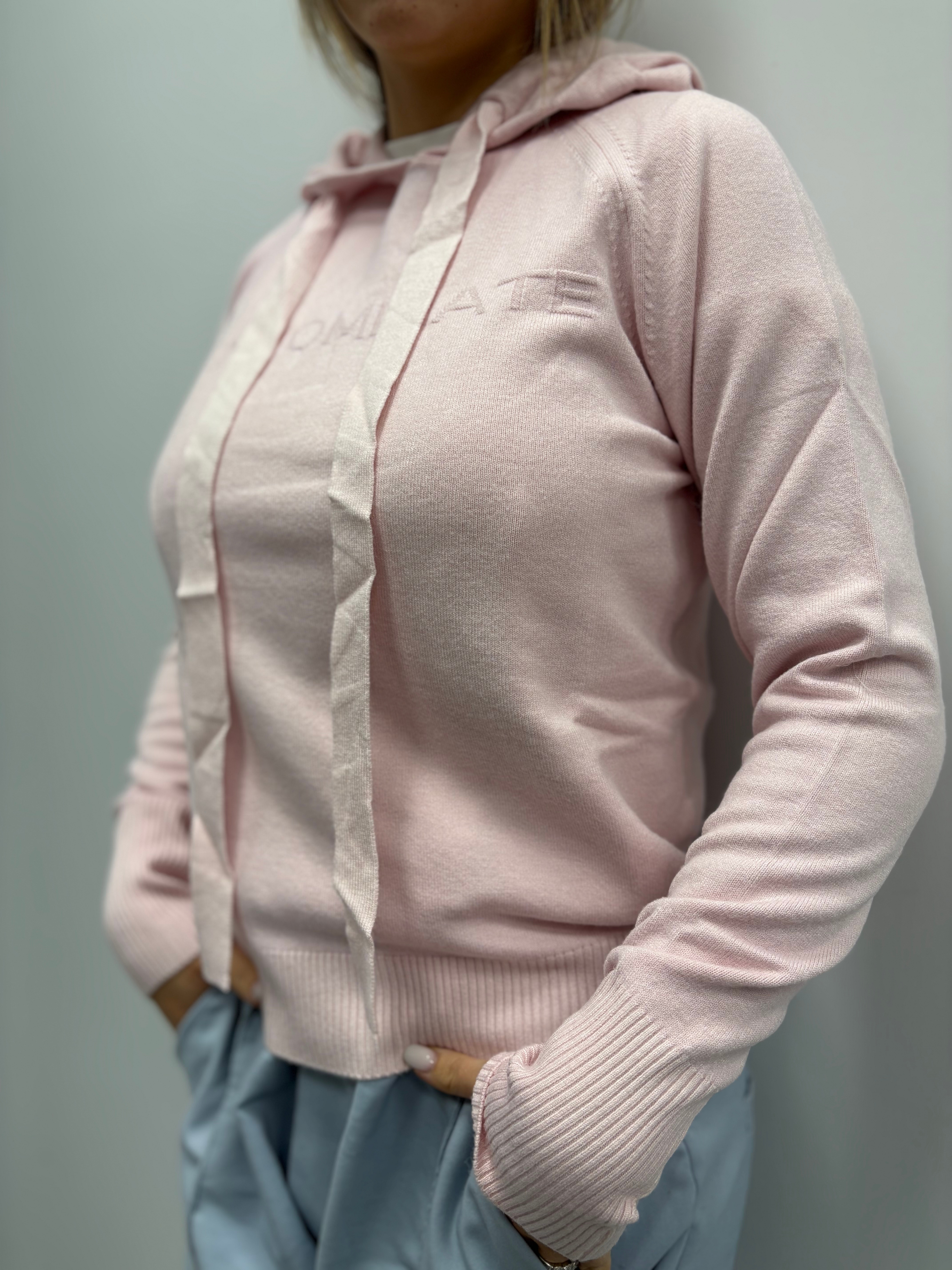 HINNOMINATE MAGLIONE MANICA REGLAN ROSA