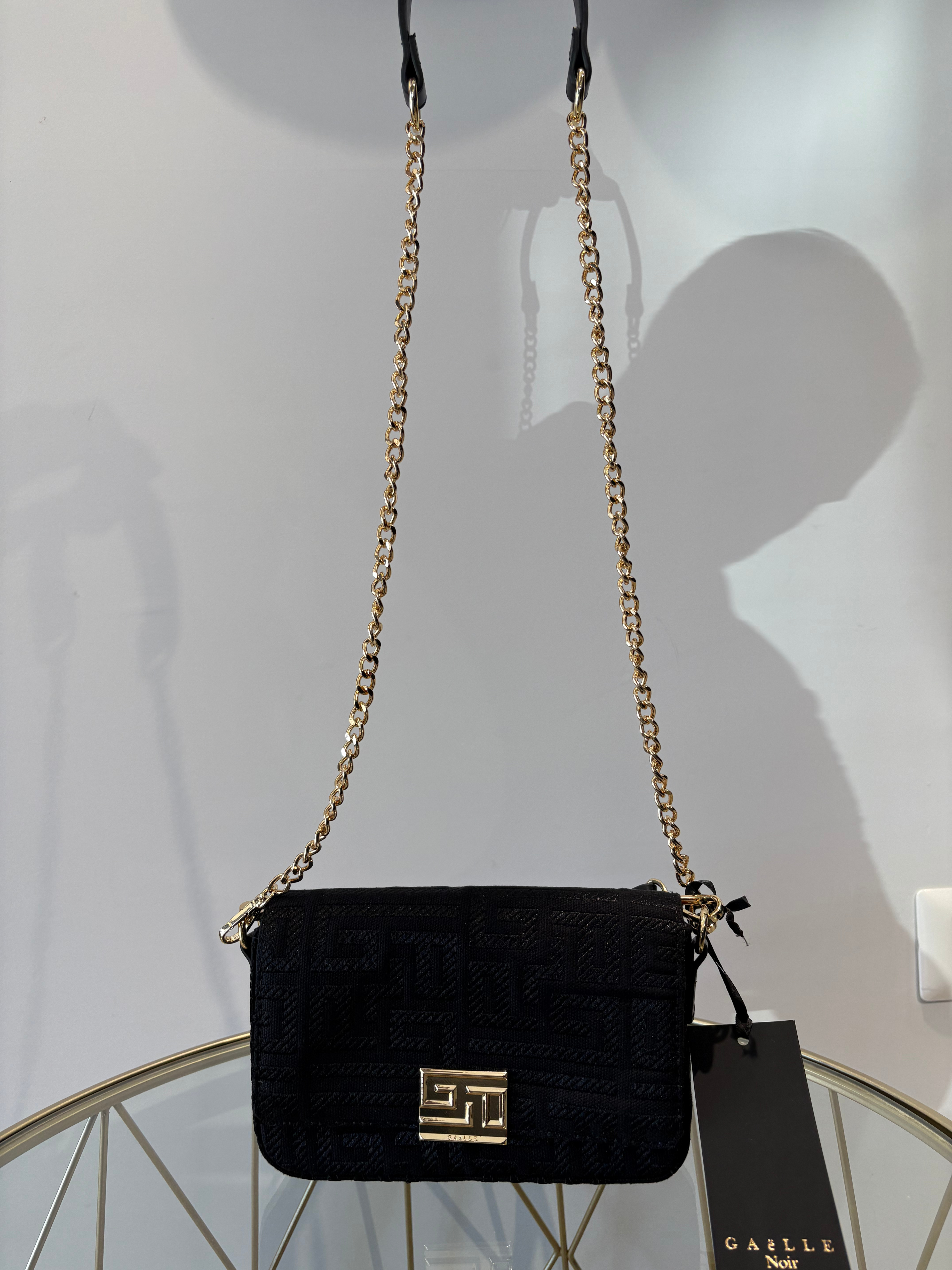 GAELLE MINI SHOULDER IN CANVAS MONOGRAM