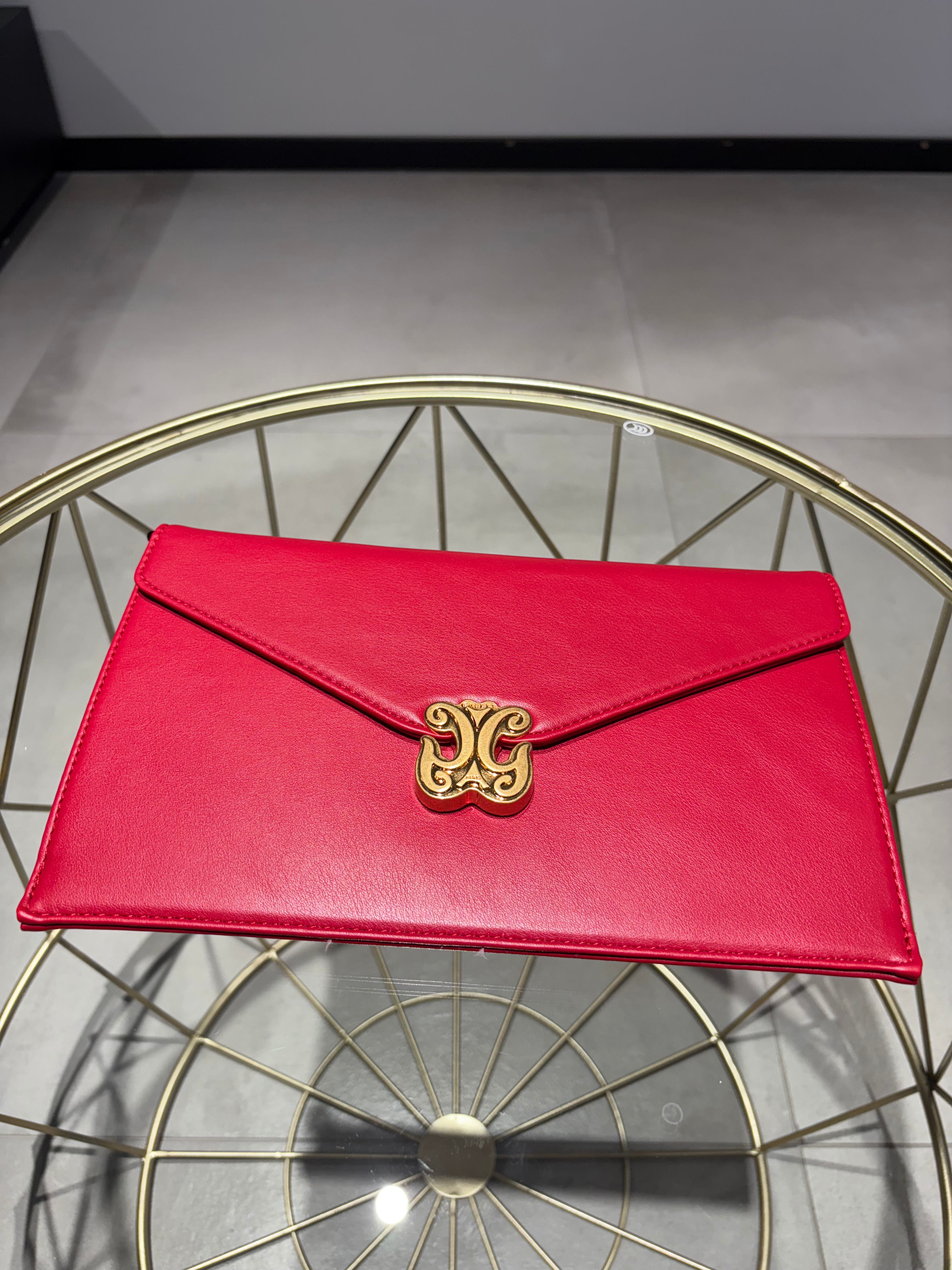 GAELLE POCHETTE CON APPLICAZIONE DOUBLE G GALVANICA