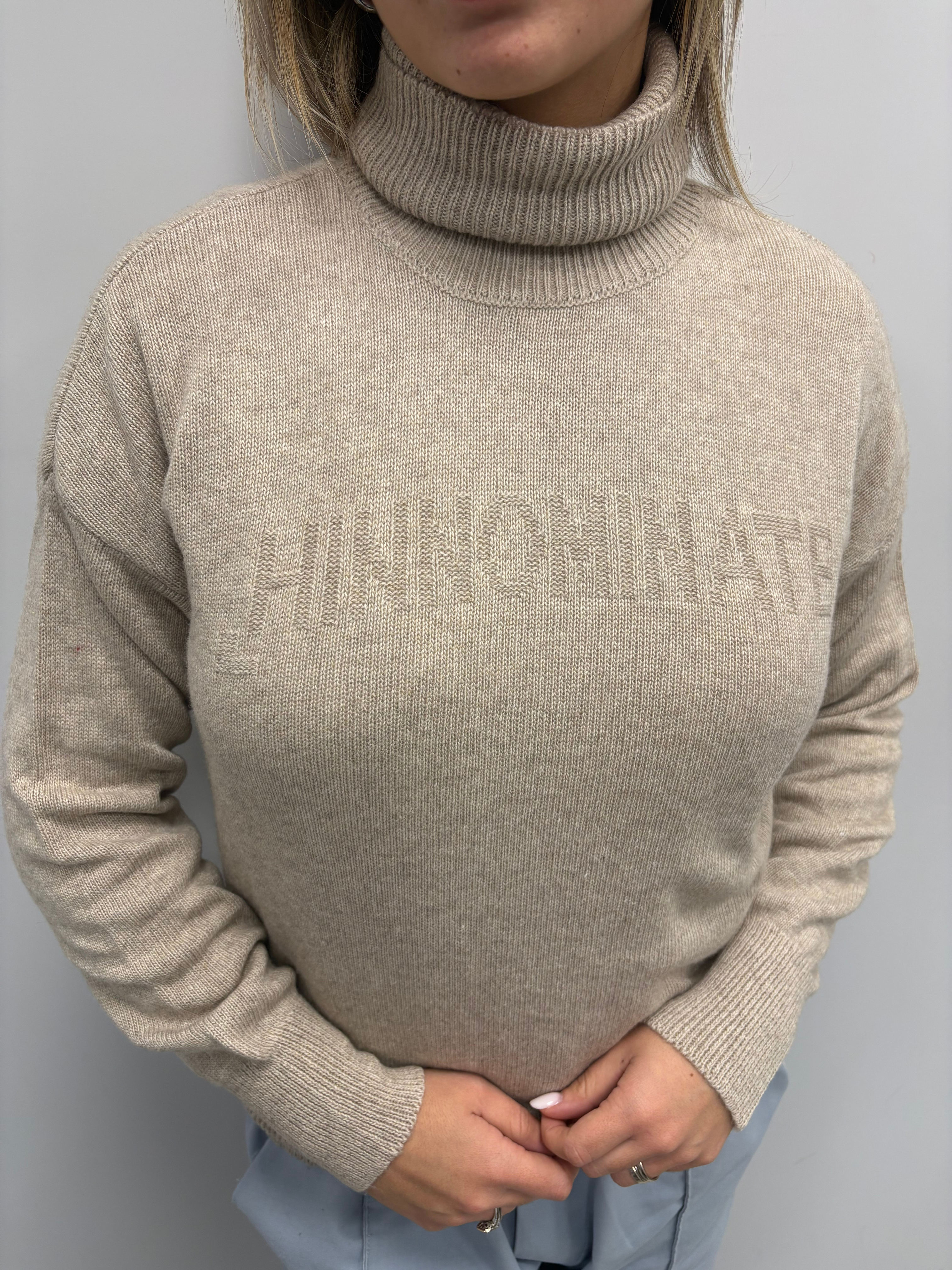 HINNOMINATE MAGLIONE COLLO ALTO