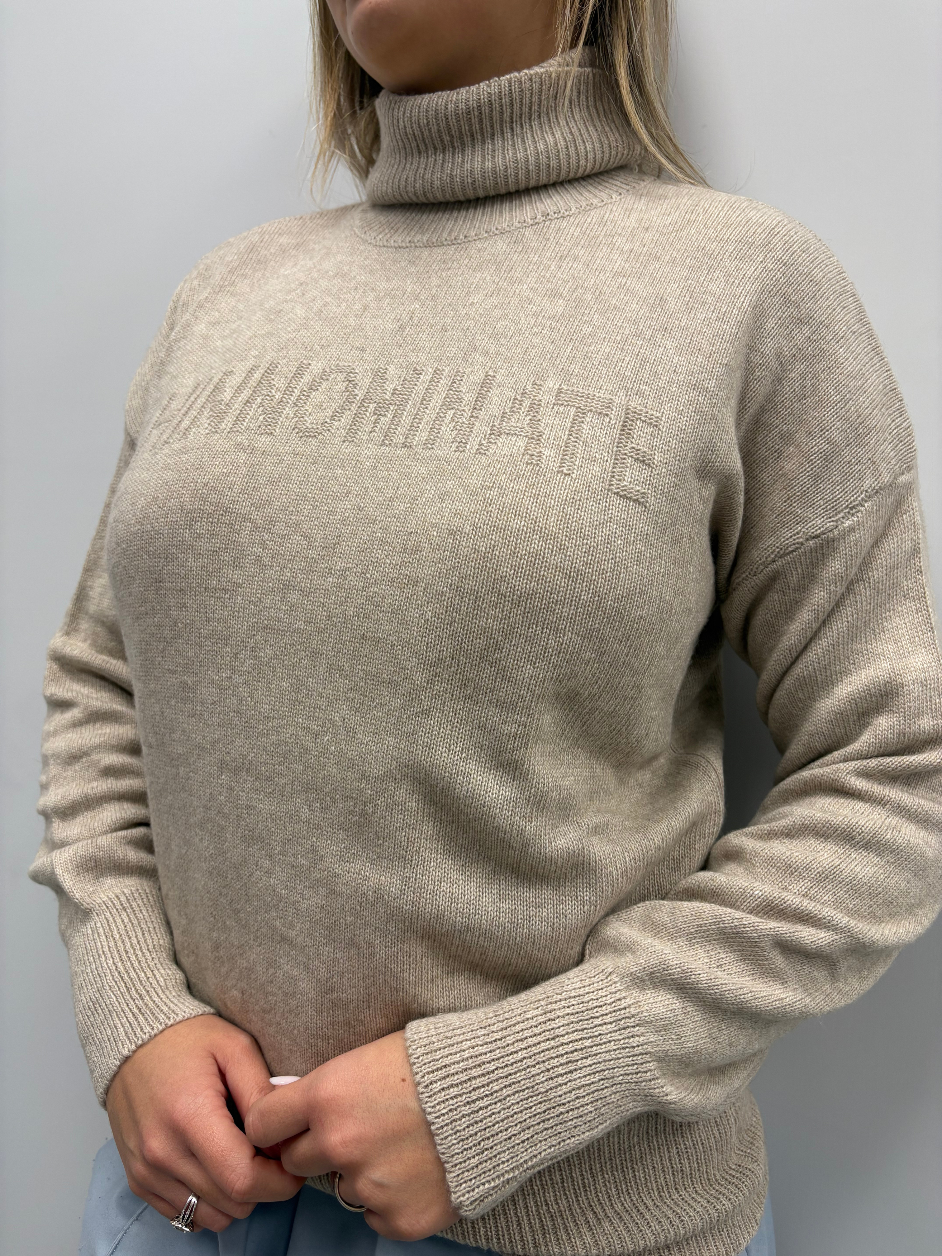 HINNOMINATE MAGLIONE COLLO ALTO