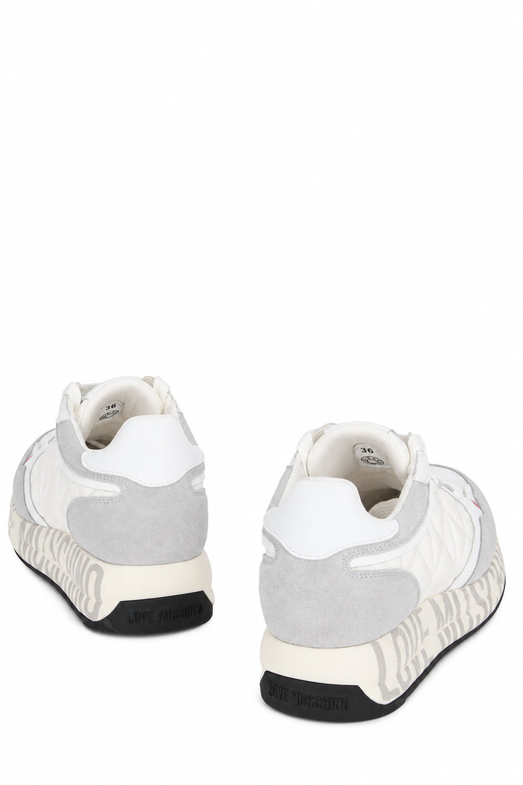 SNEAKERS MOSCHINO DONNA RUN40 MIX BIANCO