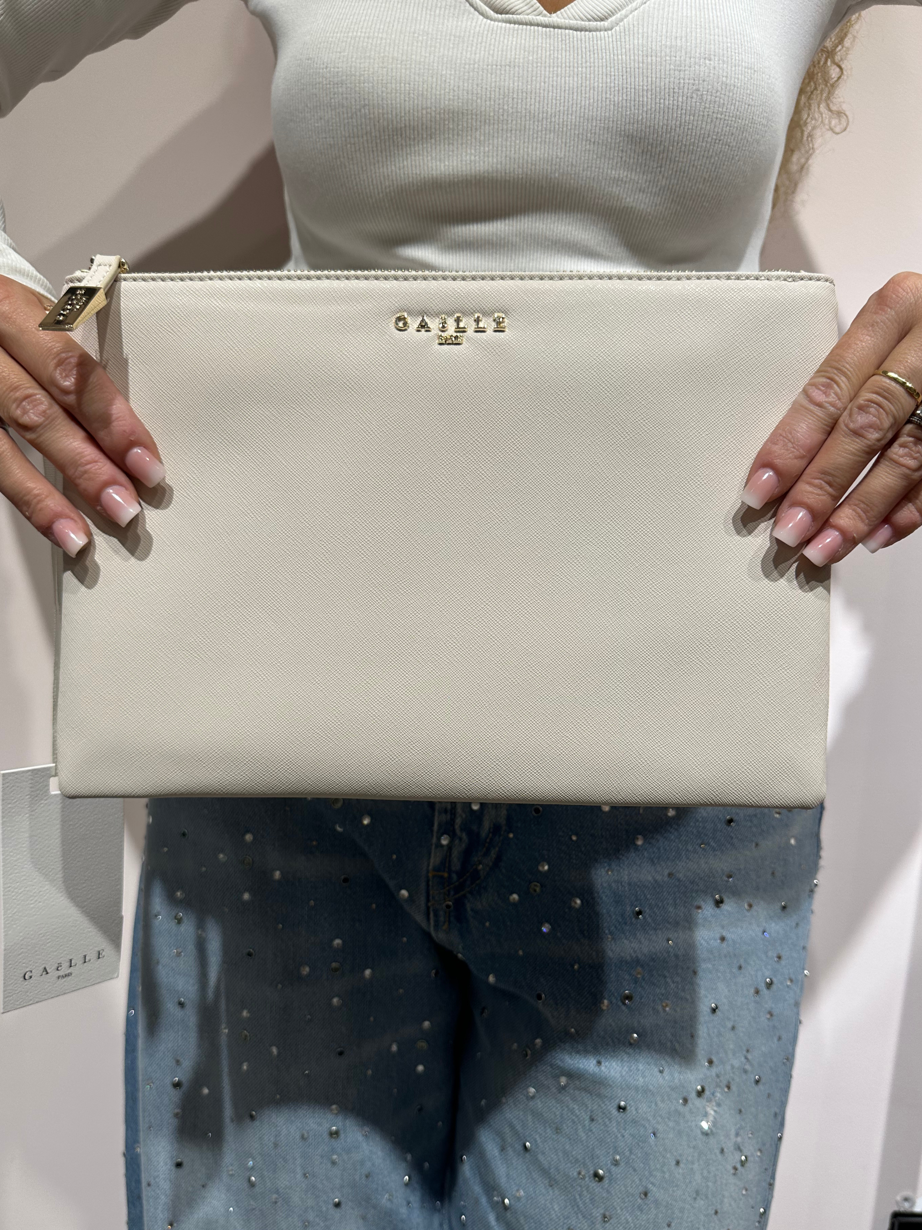 GAELLE POCHETTE BIANCA