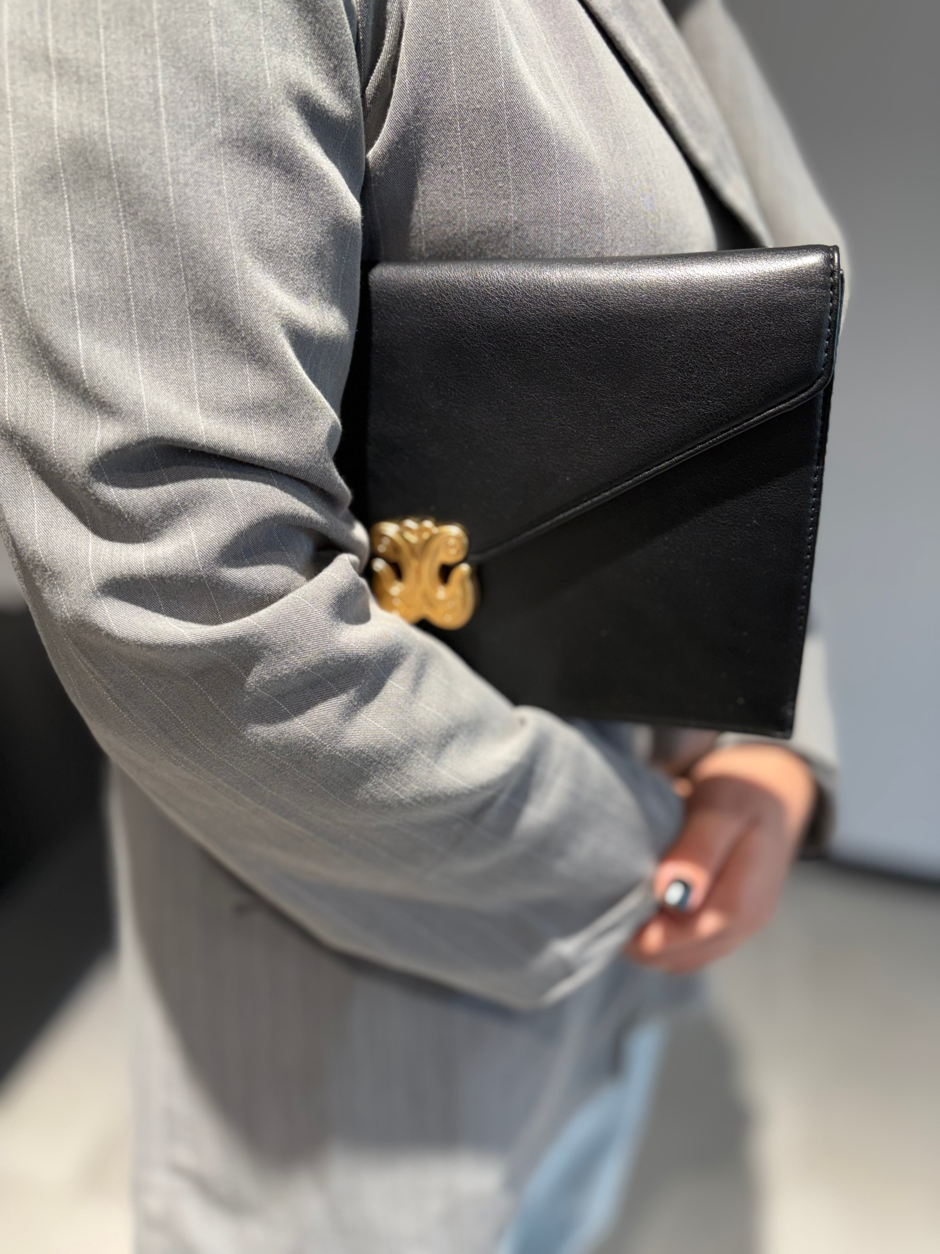 GAELLE POCHETTE CON APPLICAZIONE DOUBLE G GALVANICA