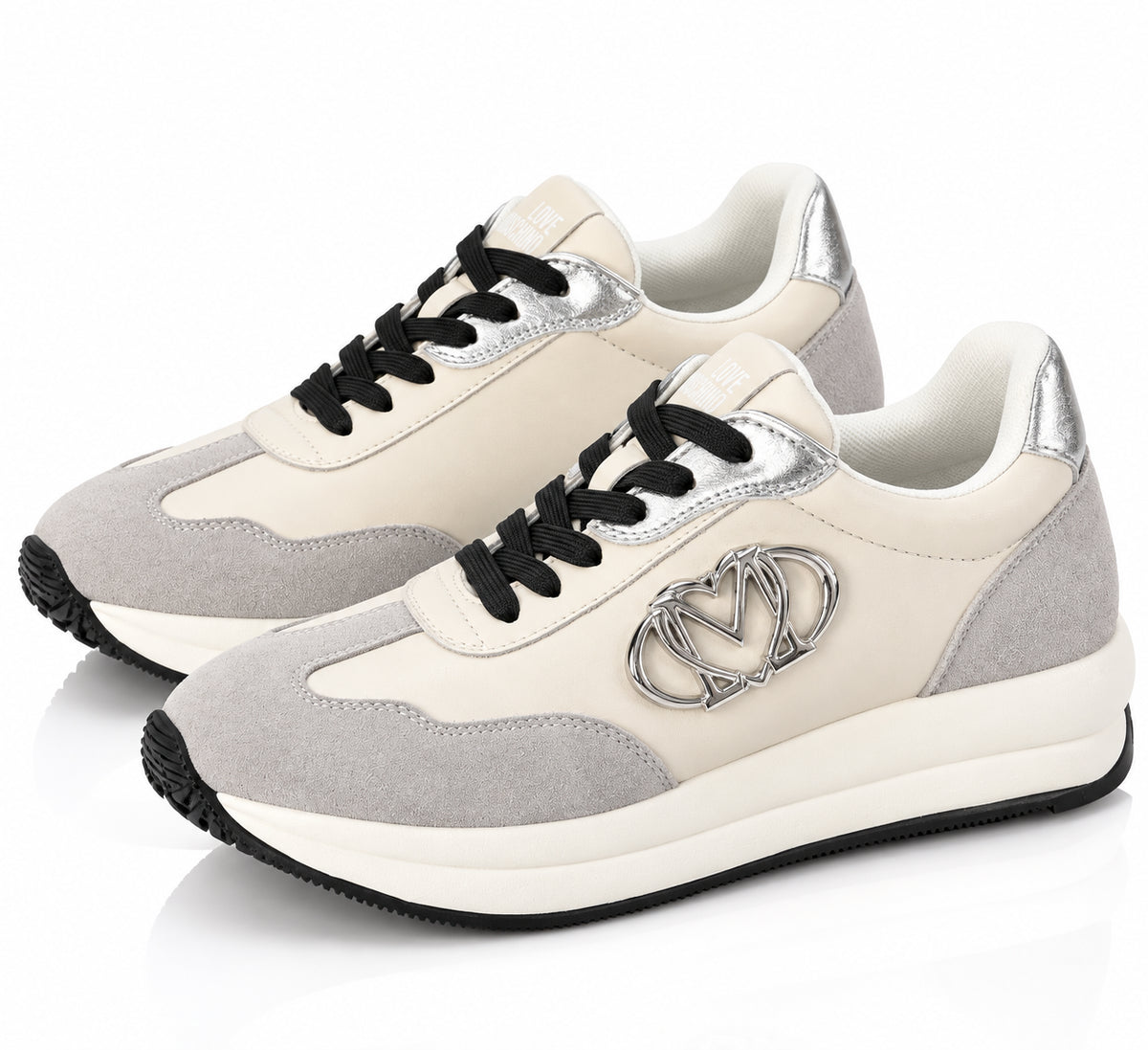 SNEAKERS DONNA LOVE MOSCHINO RUN40 MIX BUCAN