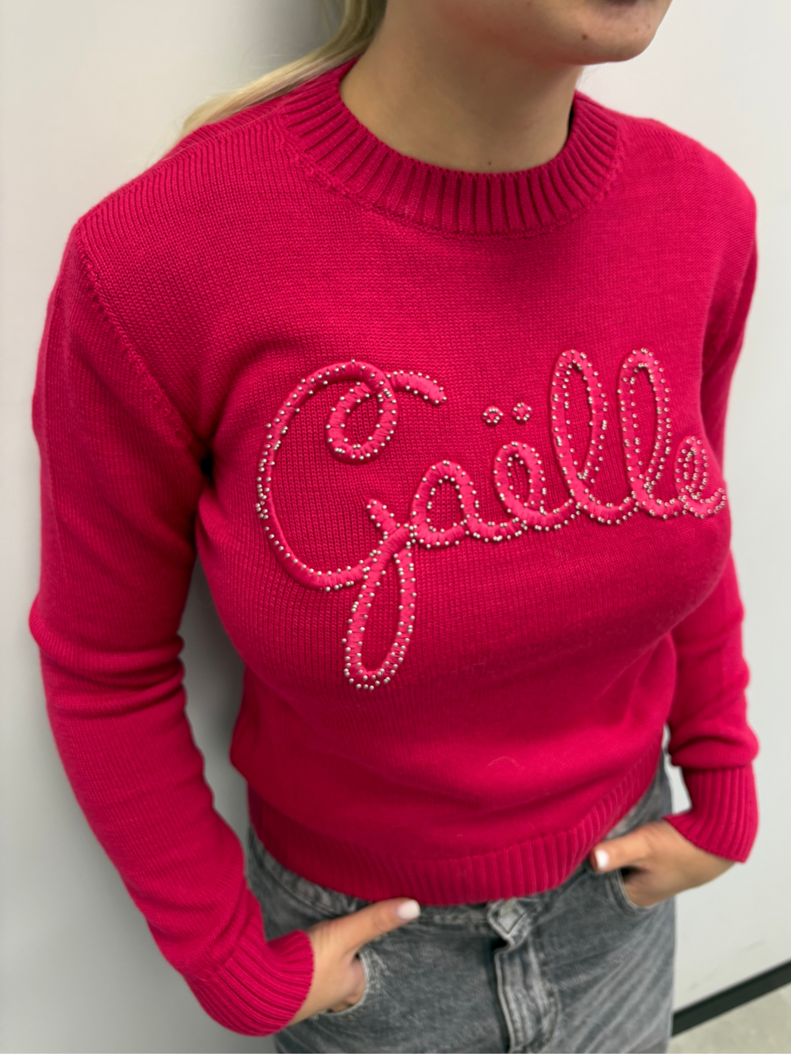 GAELLE MAGLIONE FUCSIA