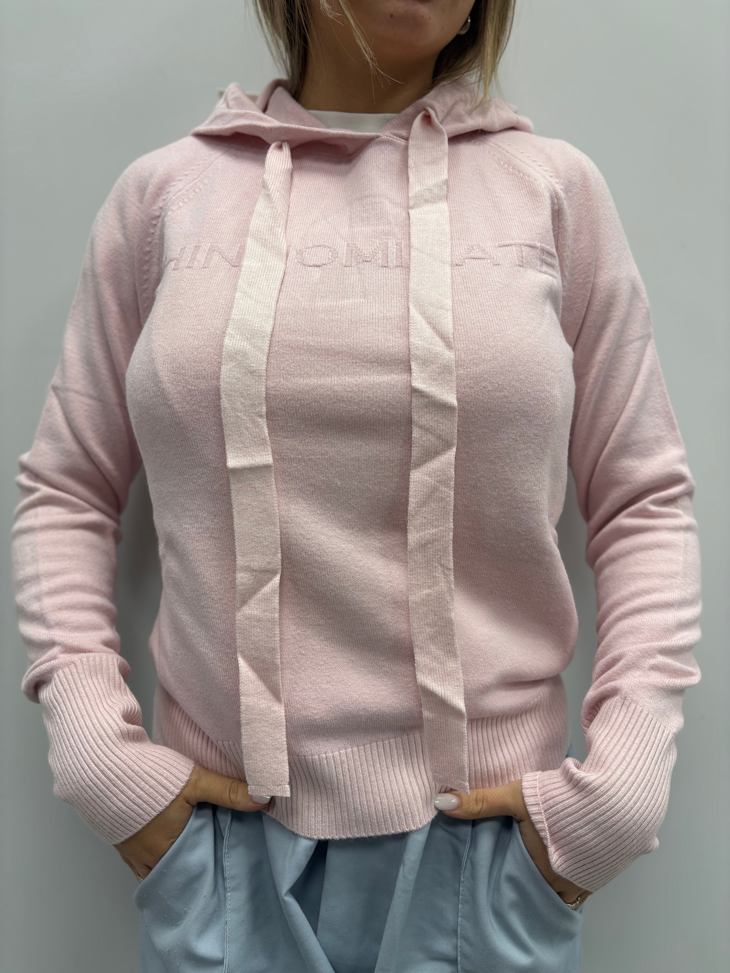 HINNOMINATE MAGLIONE MANICA REGLAN ROSA