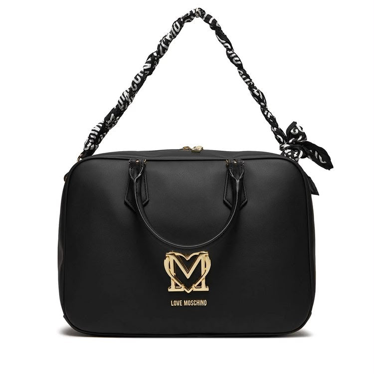 BORSA LOVE MOSCHINO CON FOULARD