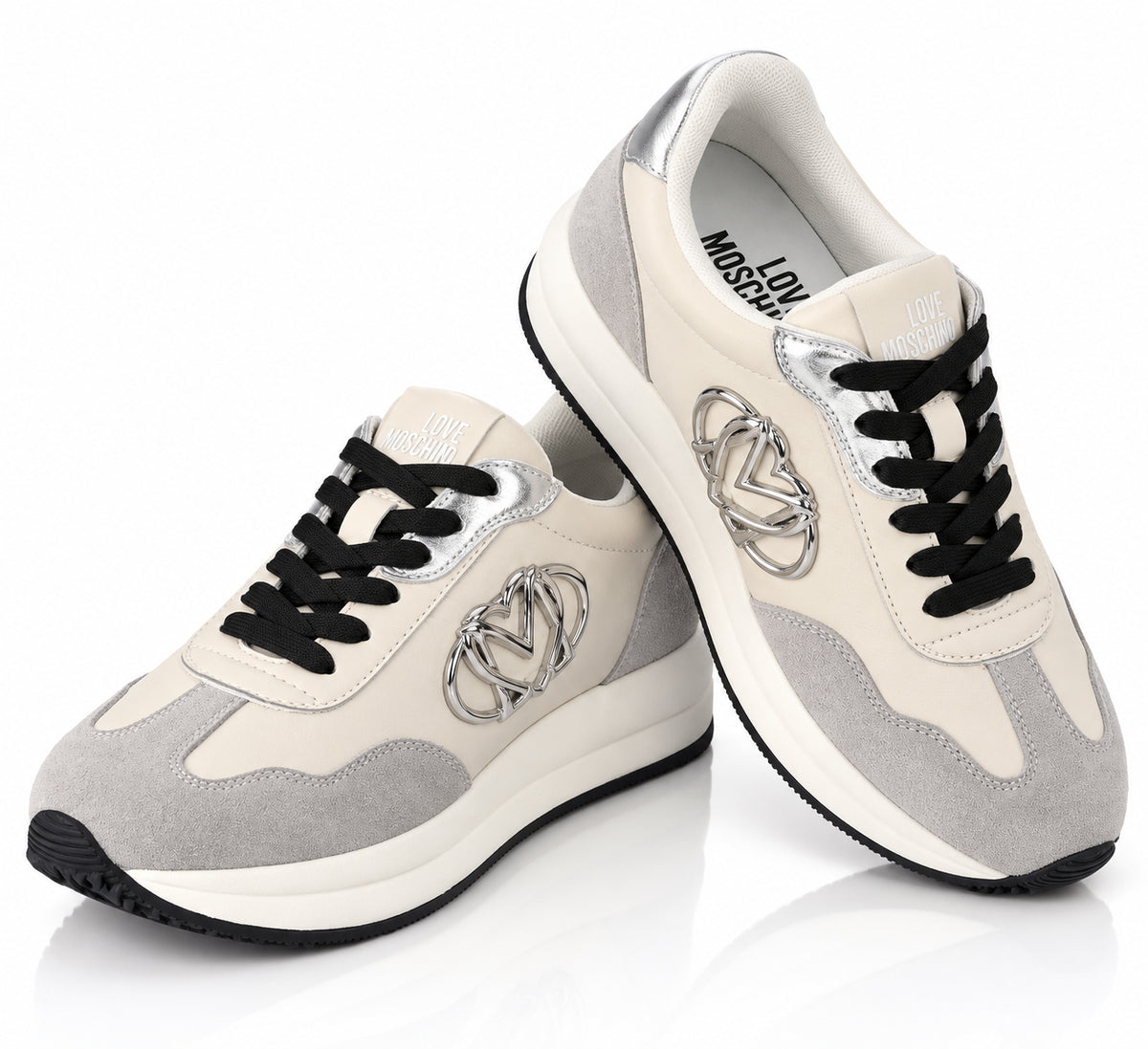 SNEAKERS DONNA LOVE MOSCHINO RUN40 MIX BUCAN