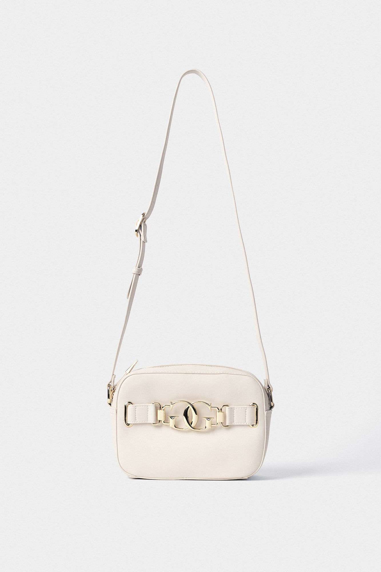 GAELLE BORSA TRACOLLA CON INSERTI ORO