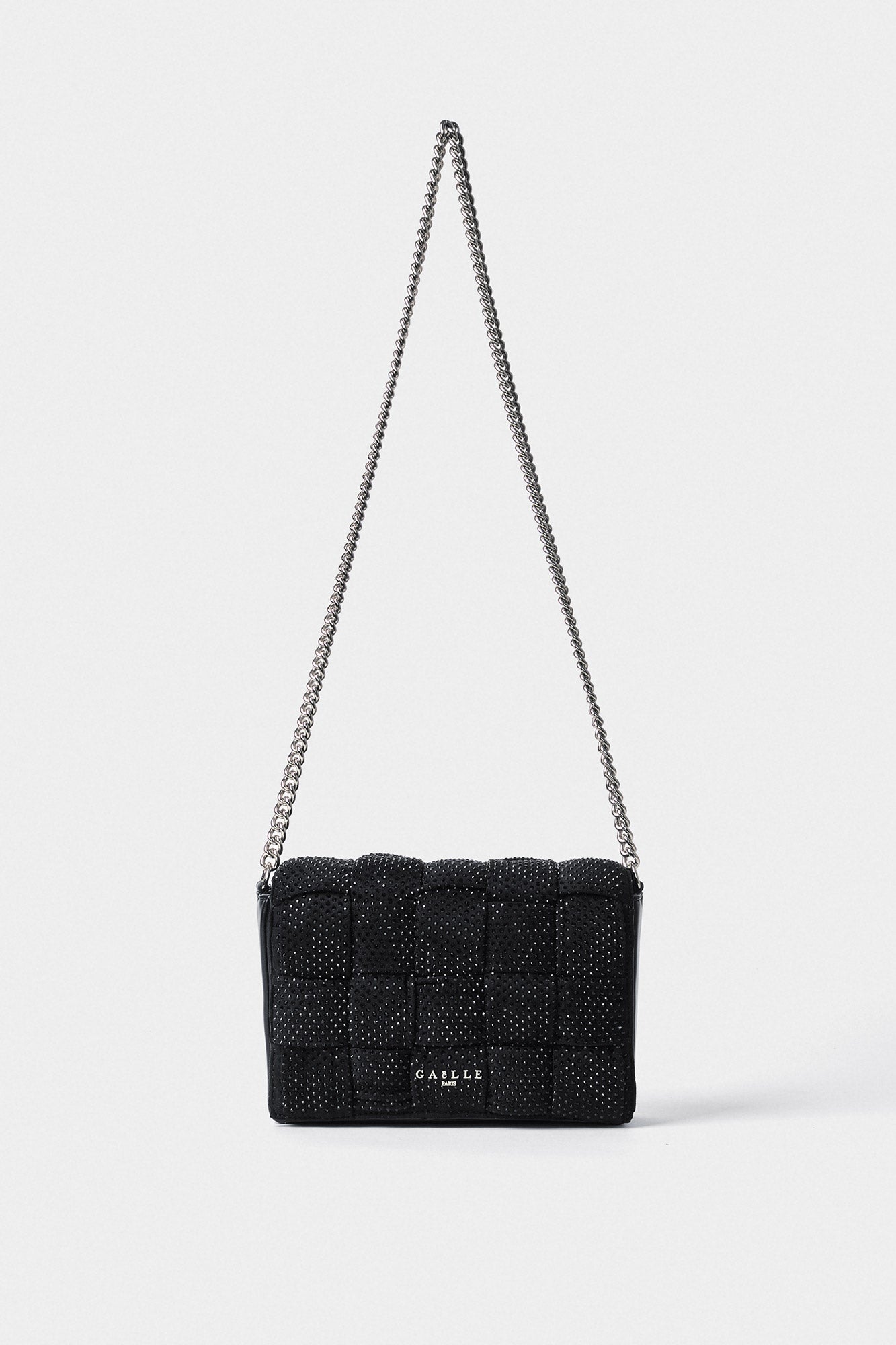 GAELLE BORSA TRACOLLA CON STRASS TRAPUNTATA