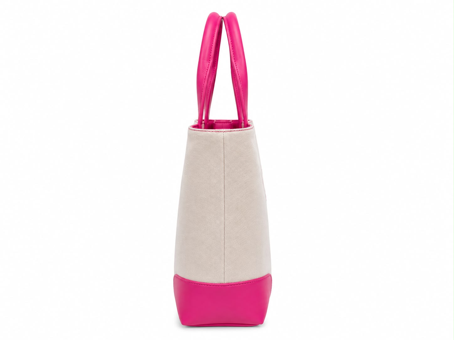 BORSA PINKO TRIGNO SHOPPER CANVAS E PELLE