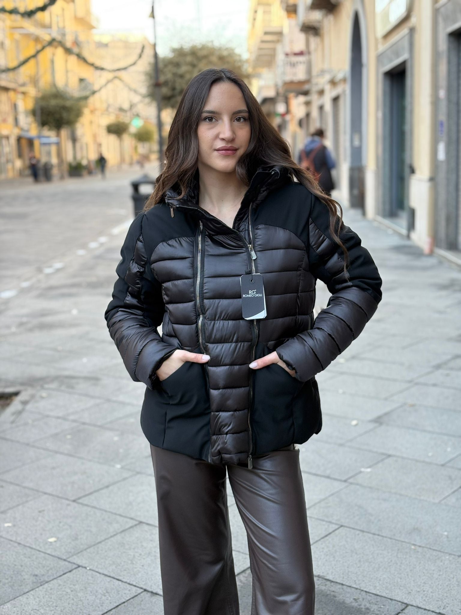 Giubotto Romeo Gigli Corto Imbottito