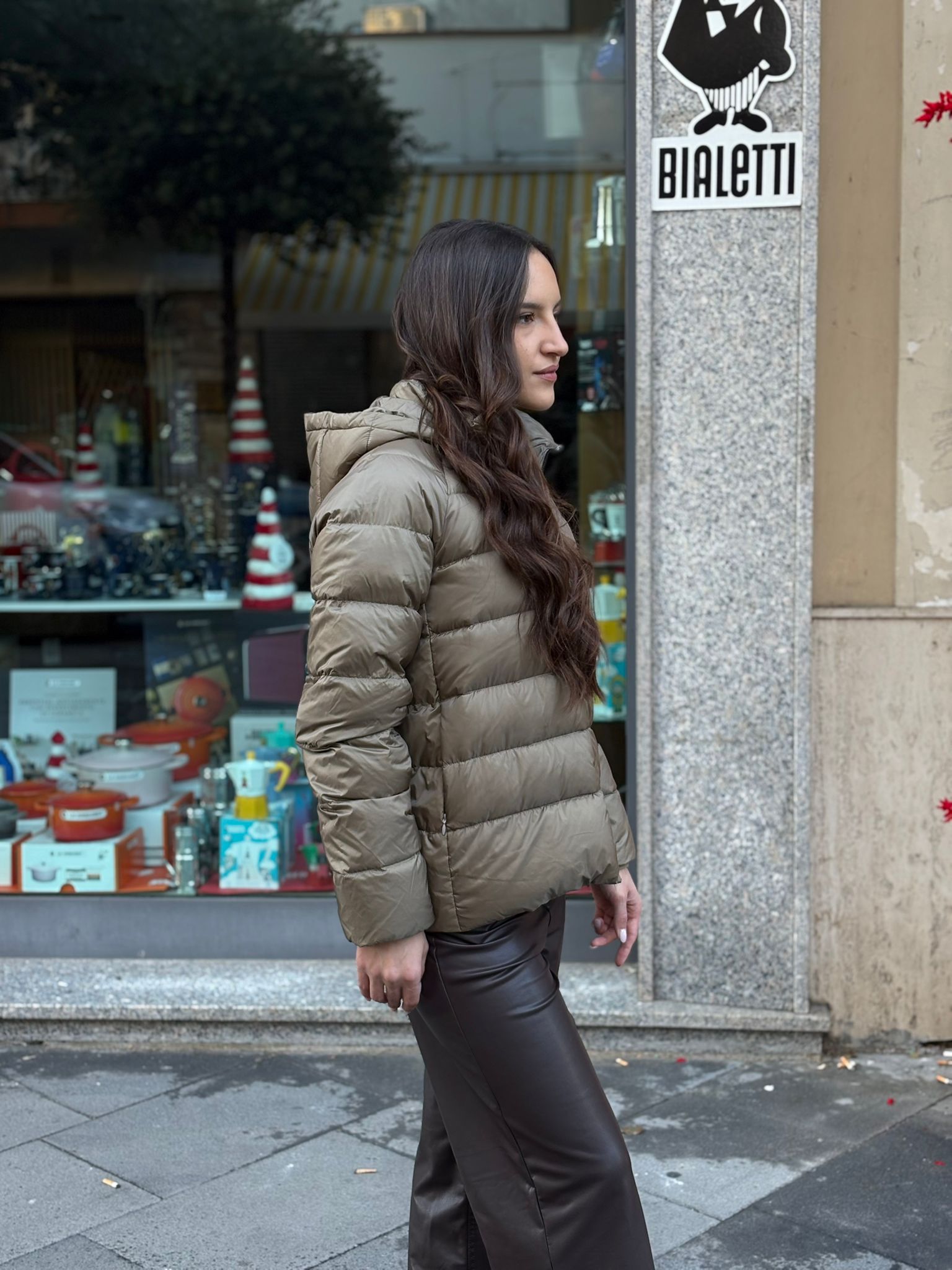 Piumino Romeo Gigli Corto ed Elegante