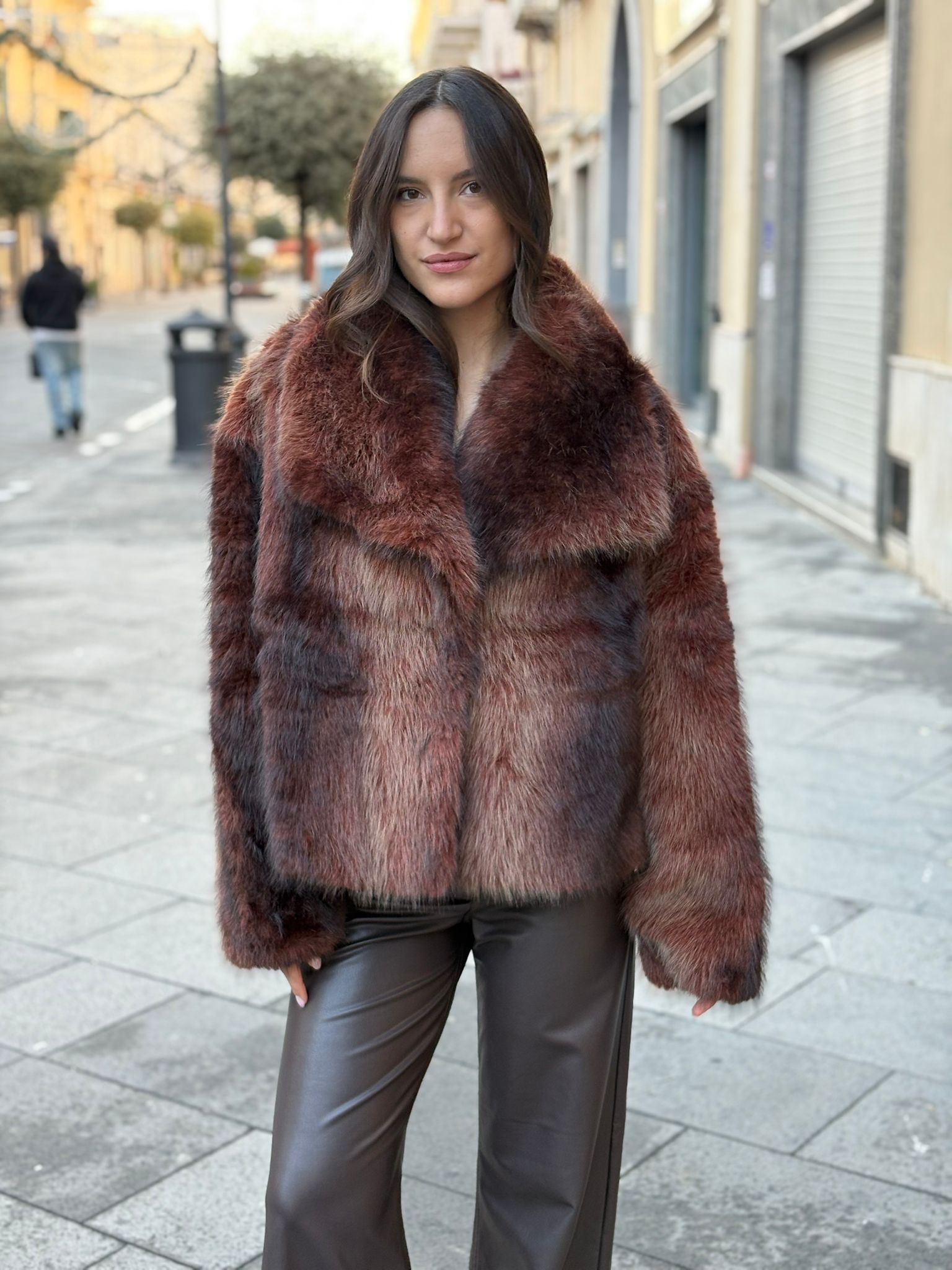 Pelliccia MoonKids Corta con Bottone