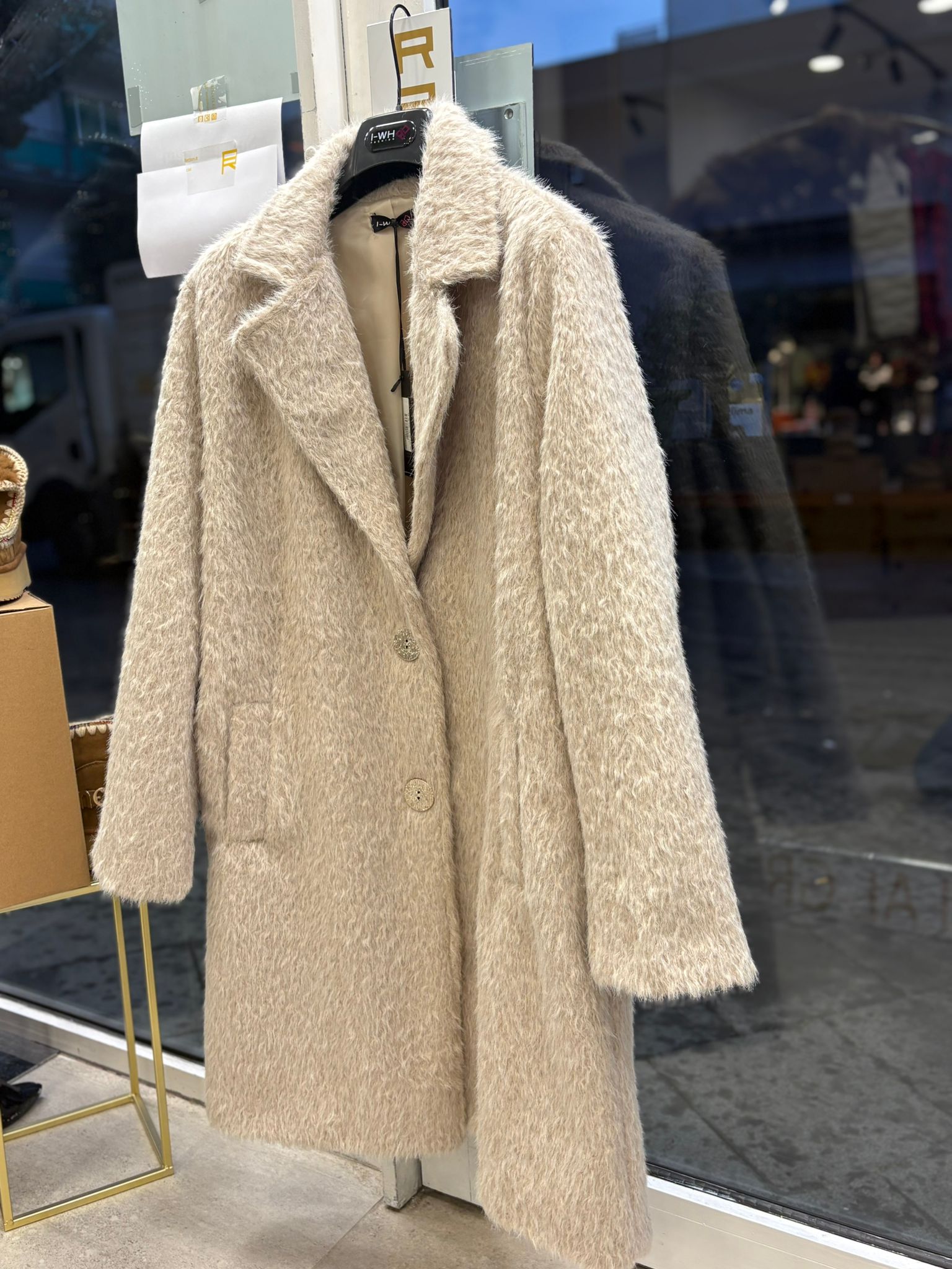 Pelliccia Fashion lunga modello cappotto