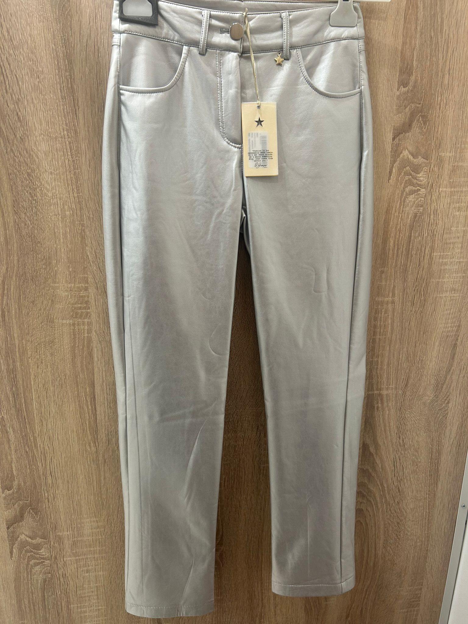 Pantalone Que Guapa in pelle