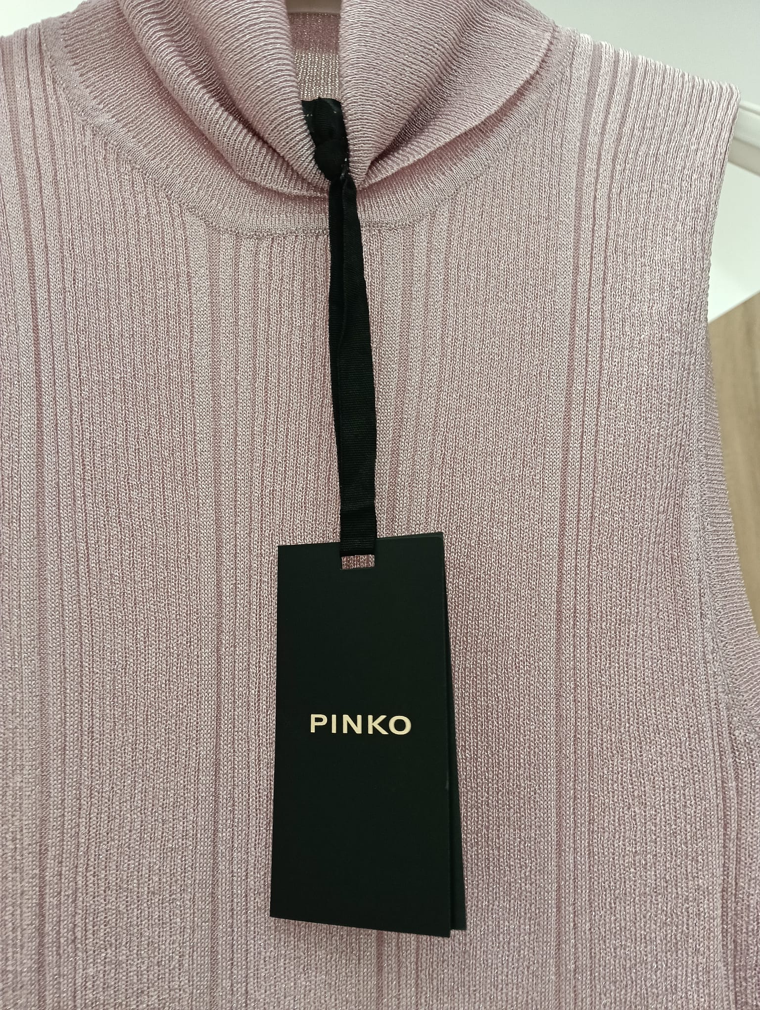 Lupetto Pinko smanicato luminoso