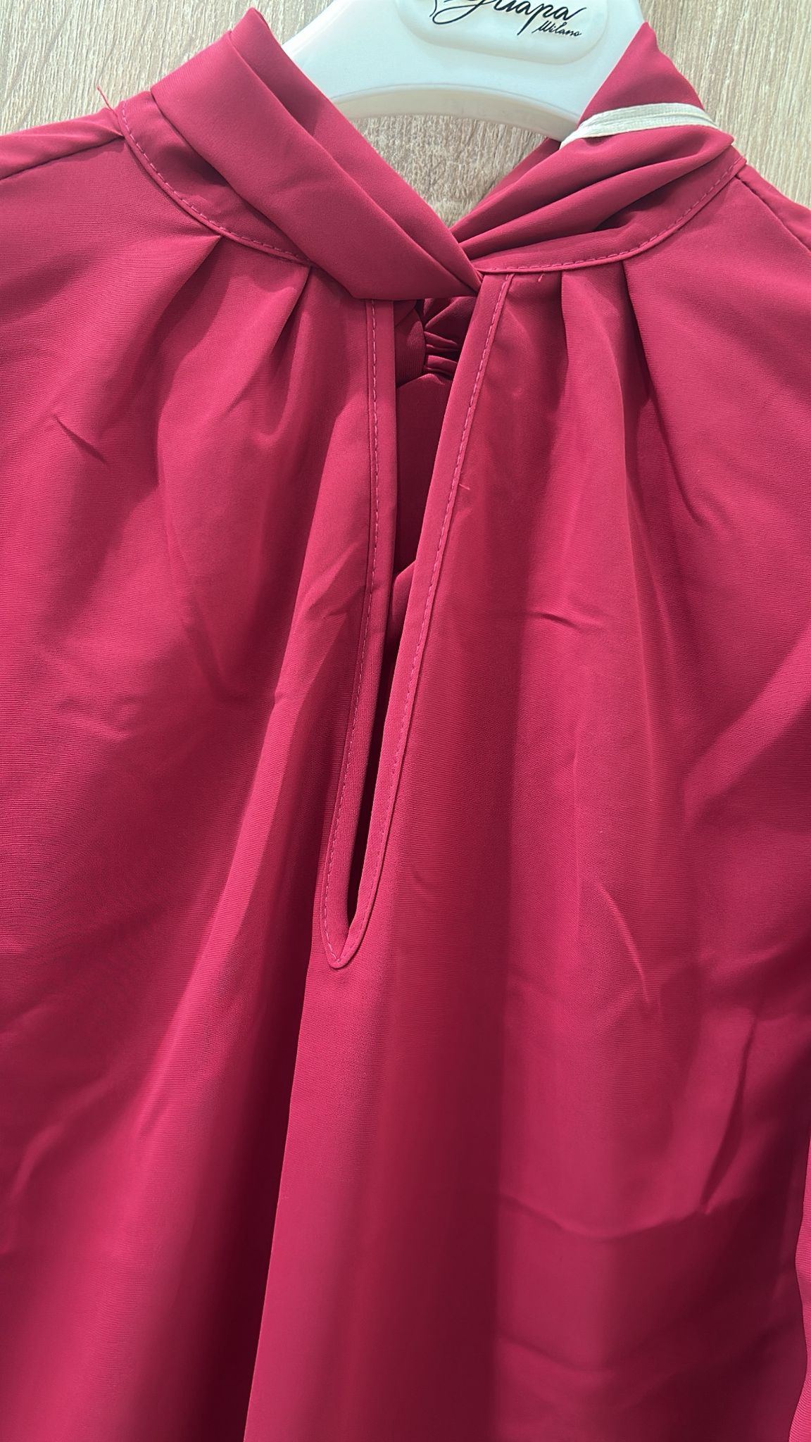 Blusa Que Guapa con chiusura fiocco