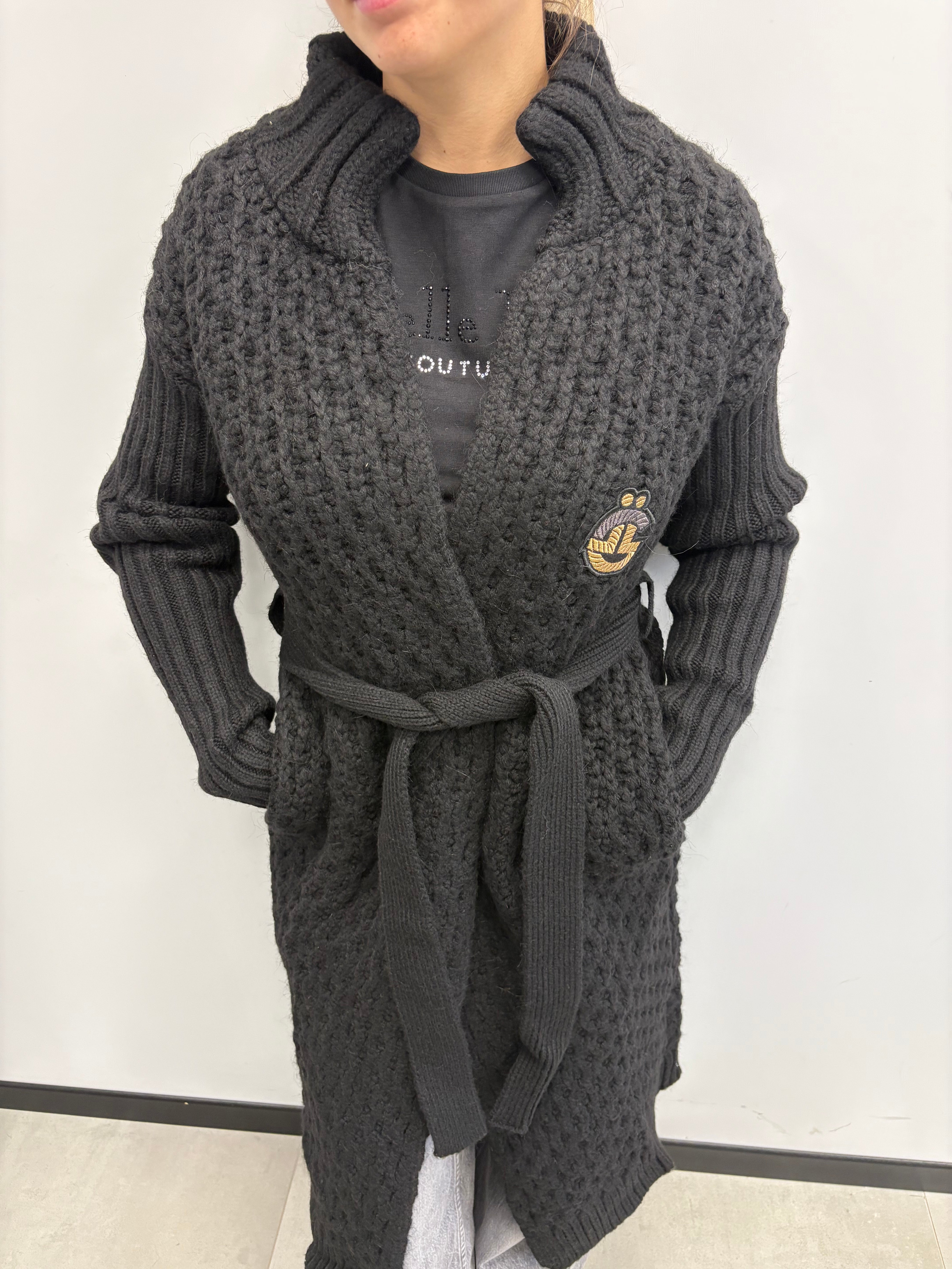 GAELLE CARDIGAN NERO