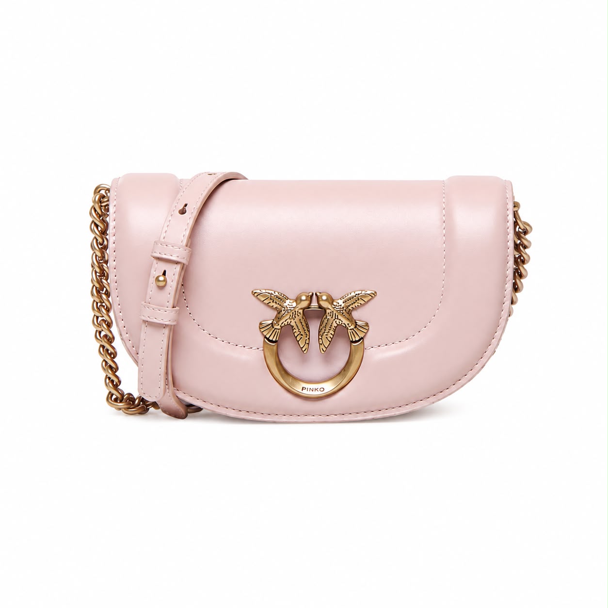 BORSA PINKO ROUND CLICK BAGUETTE MINI