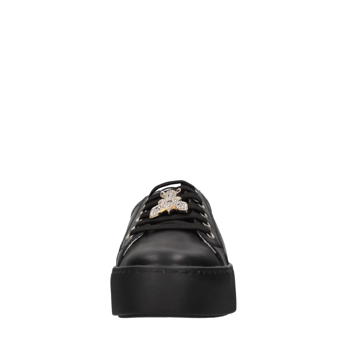 Sneakers Patrizia Pepe Donna in Pelle di Vitello Nera – Paliss