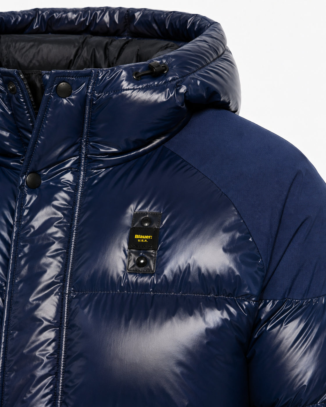GIUBOTTO BLAUER CON CAPPUCCIO E DETTAGLIO SOFT TOUCH