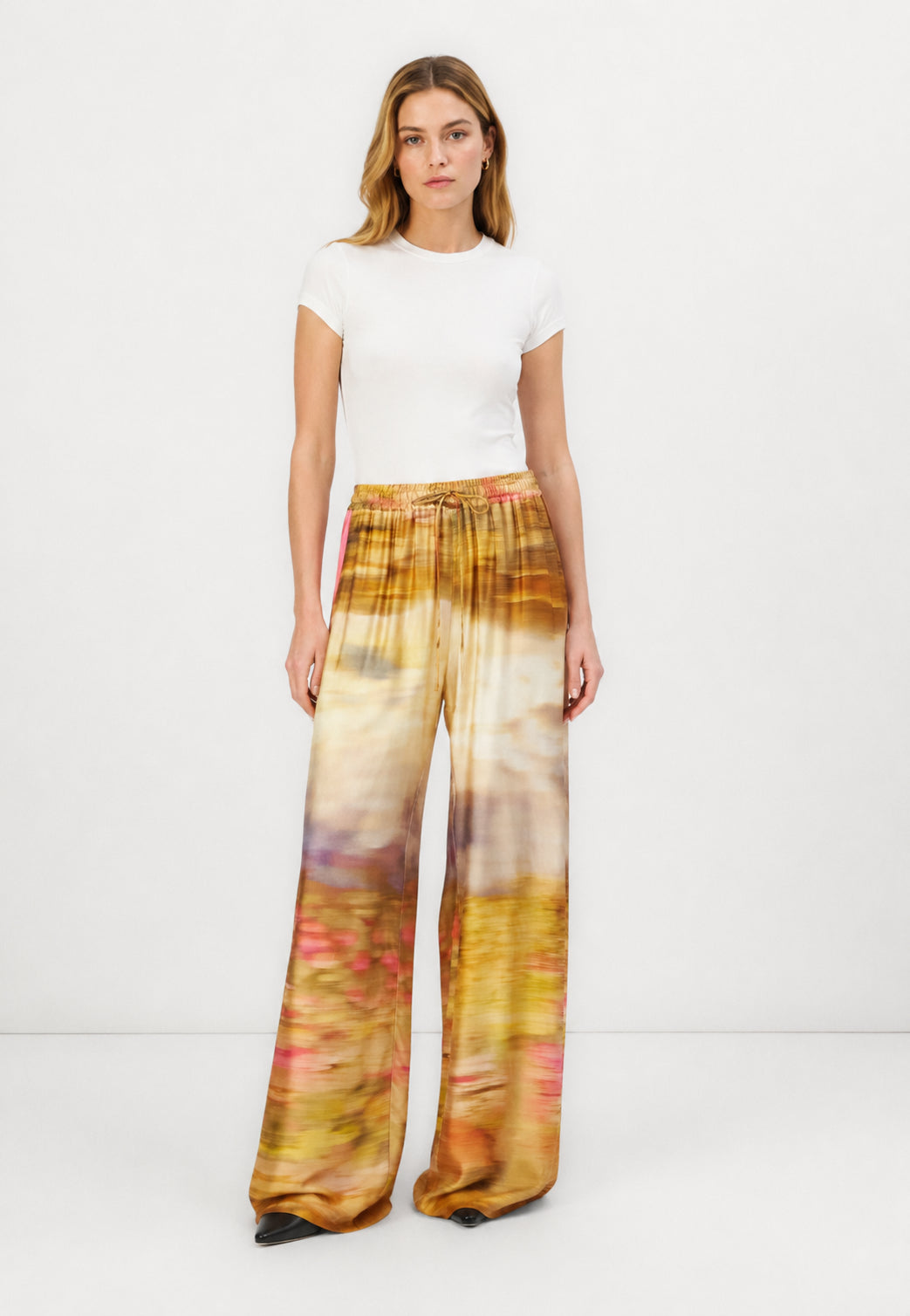 PANTALONE PINKO LIFE STAMPA PAESAGGIO