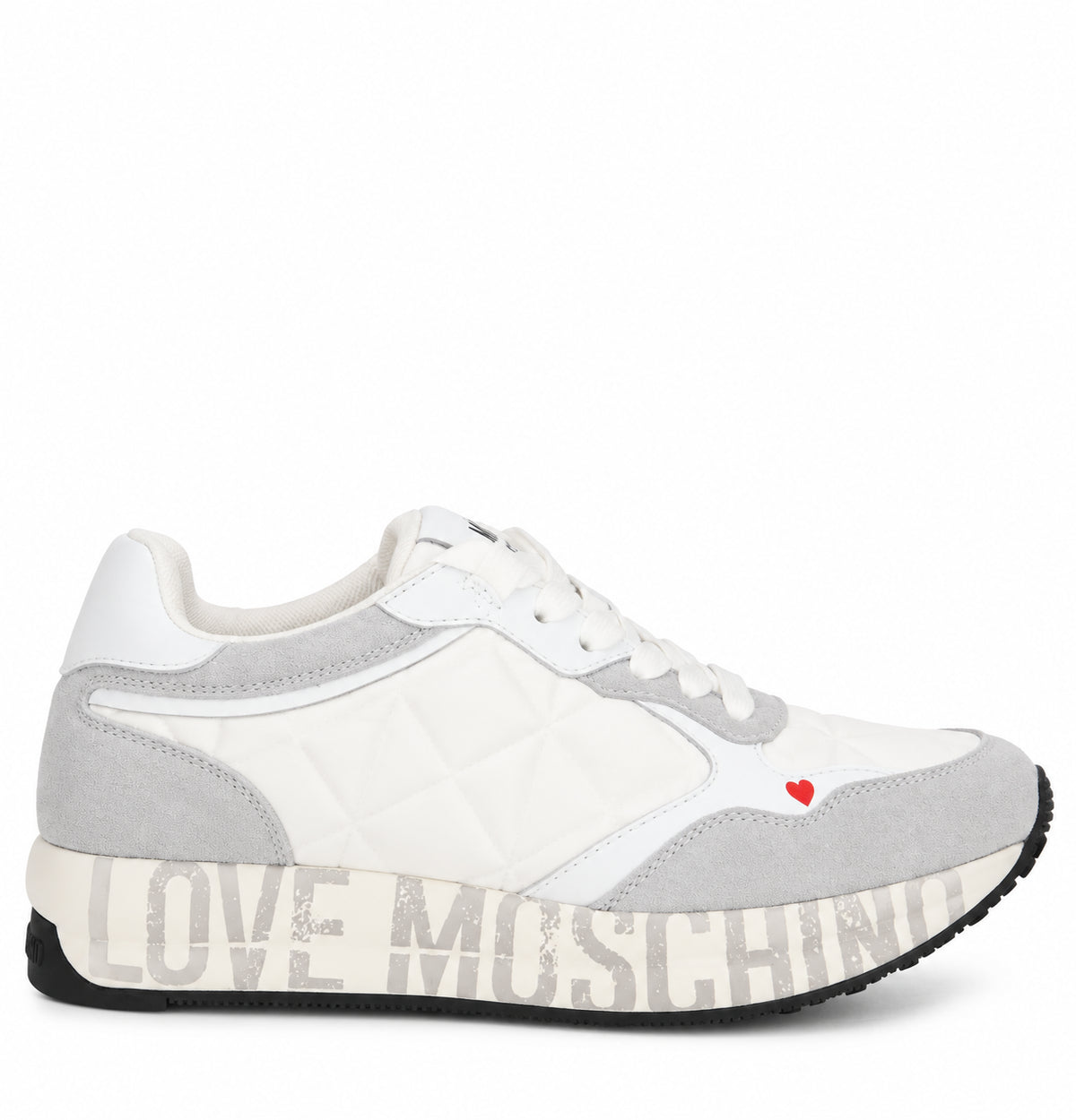 SNEAKERS MOSCHINO DONNA RUN40 MIX BIANCO