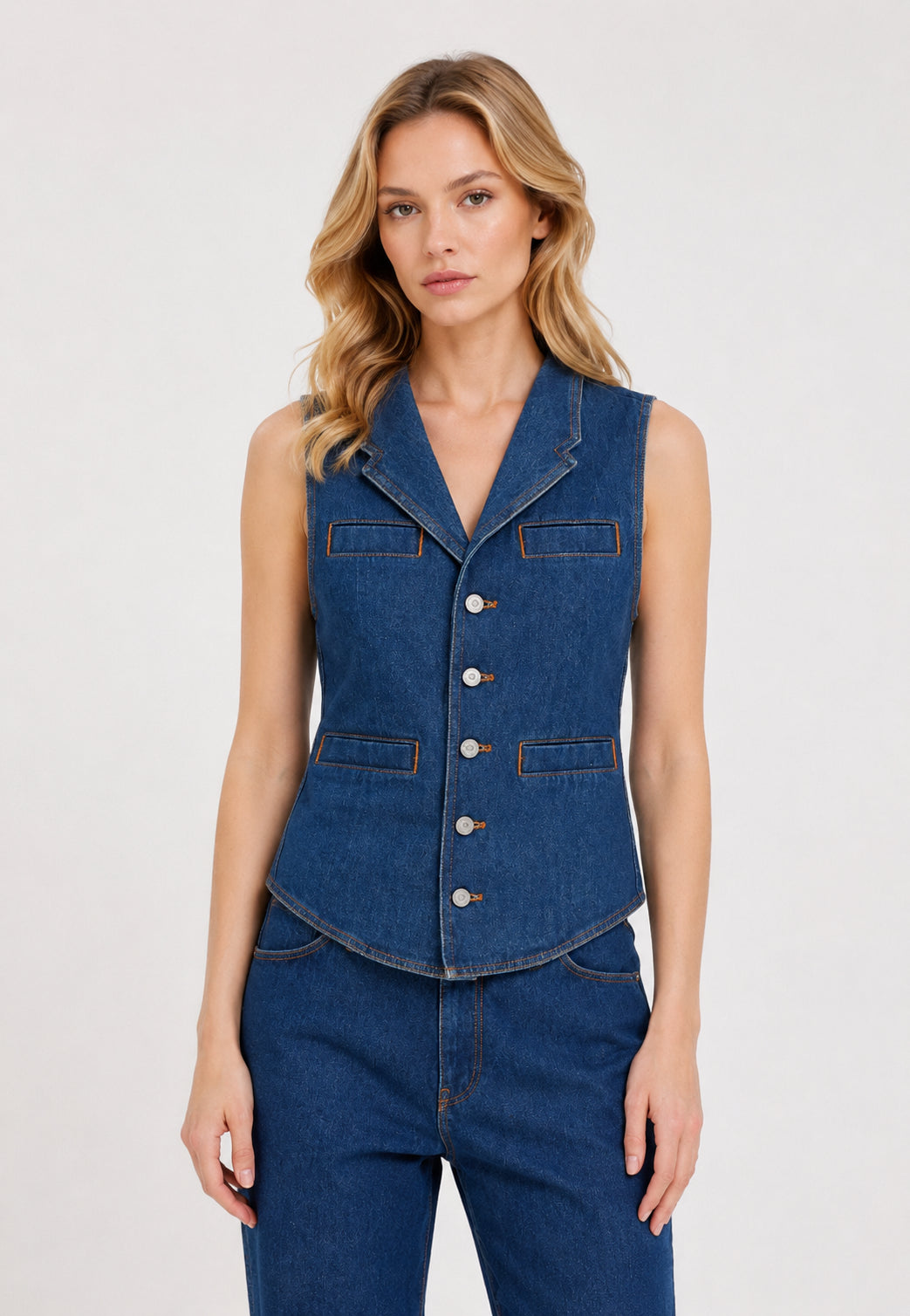 GILET SMANICATO PINKO BY PATRICK MCNOWELL