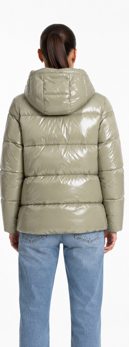 GIUBBOTTO BLAUER DONNA IMBOTTITO EFFETTO GLOSSY