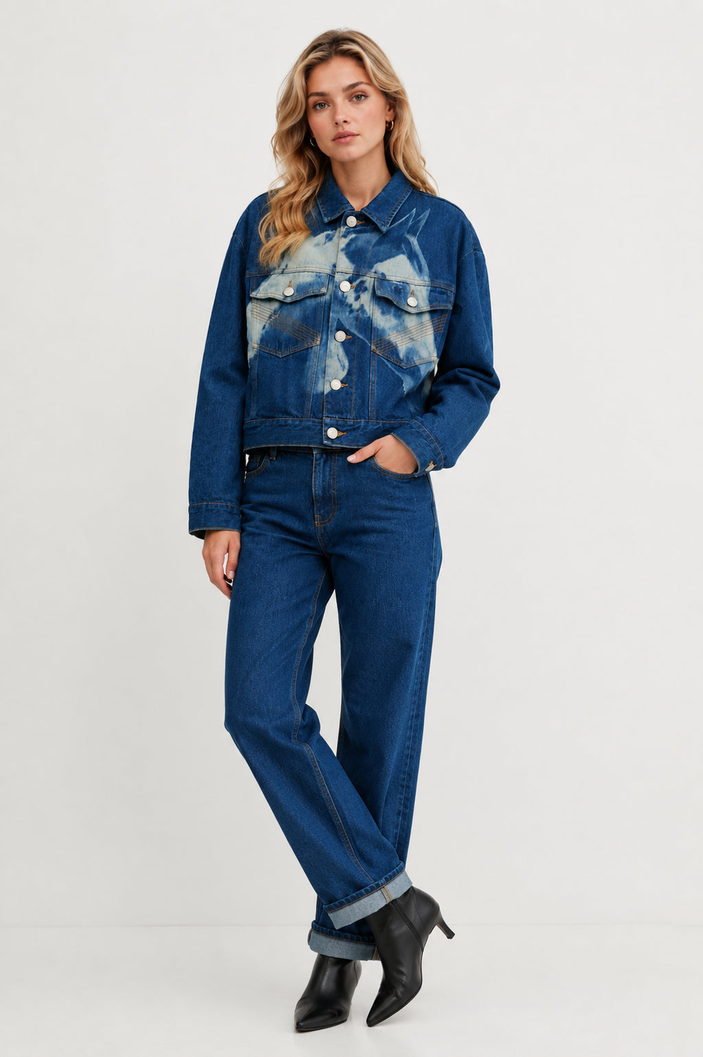 GIACCA JEANS PINKO REIMAGINE BY PATRICK MCDOWELL