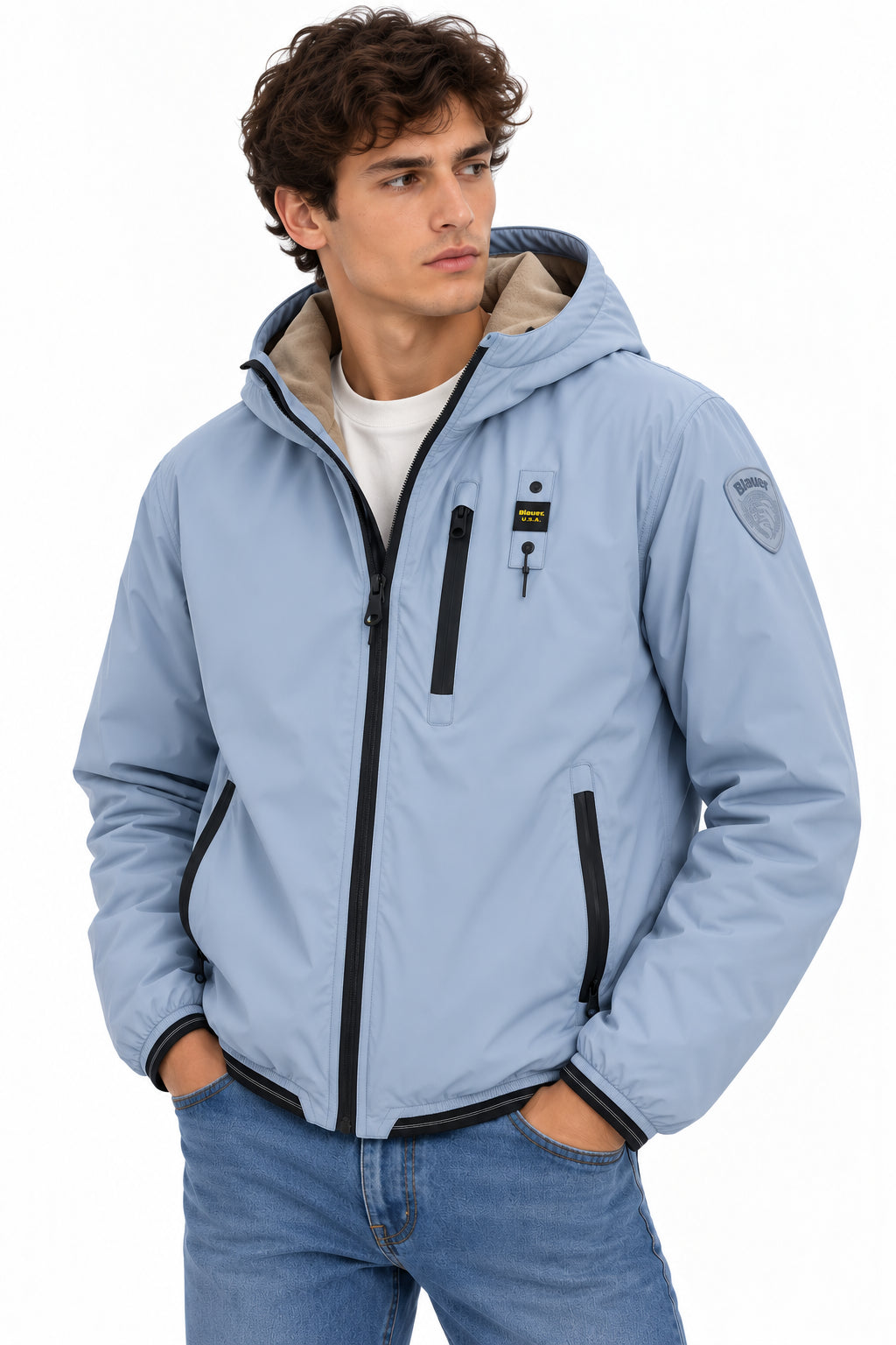 PIUMINO BLAUER UOMO IMBOTTITO - THERMO FIX FODERATO