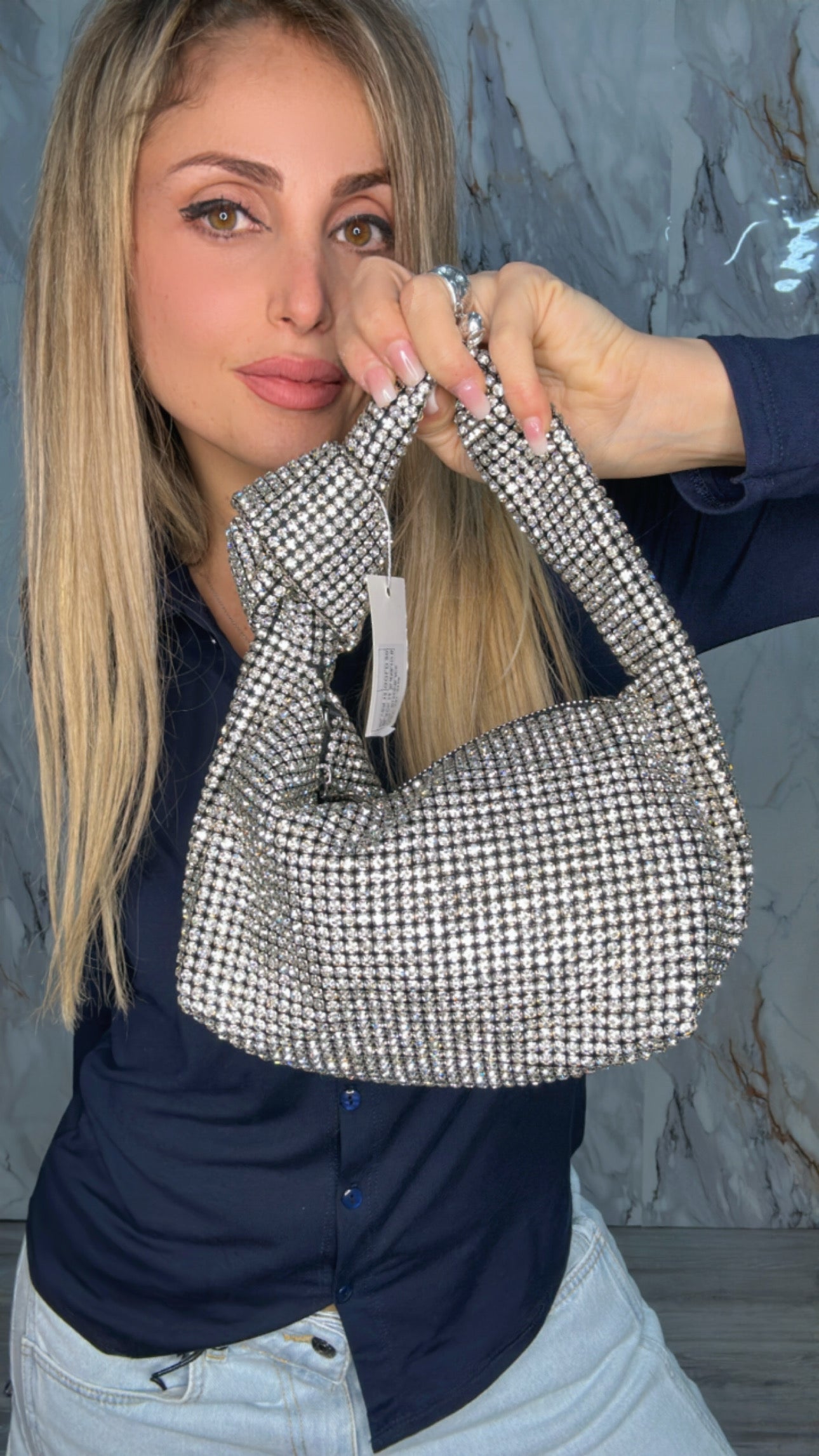 BORSA A MANO SPARKLE
