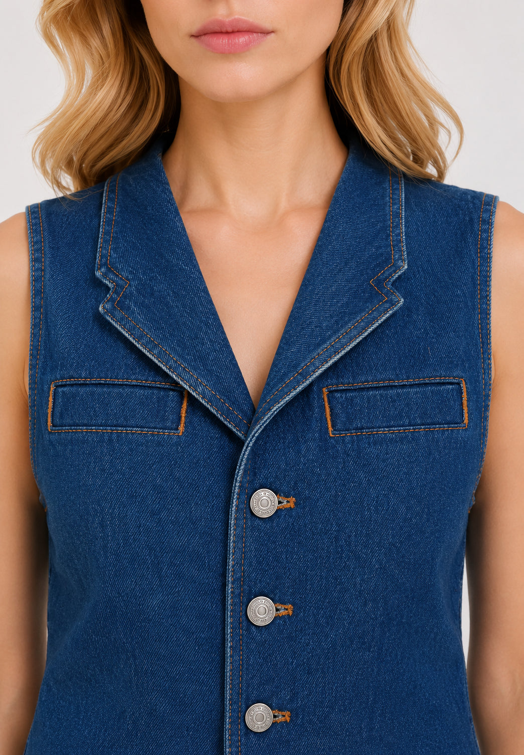 GILET SMANICATO PINKO BY PATRICK MCNOWELL