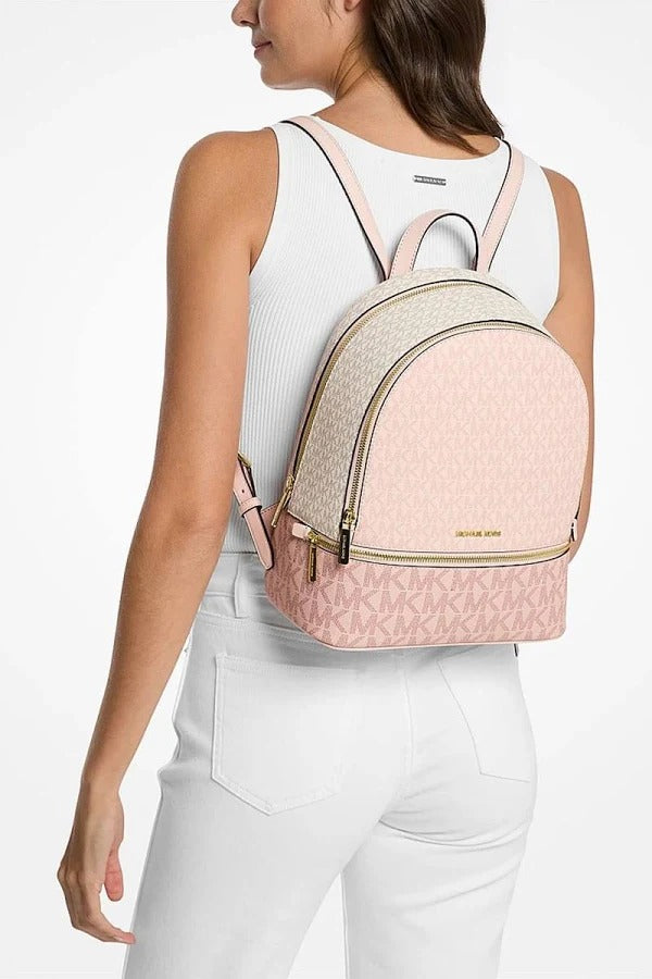 BORSA ZAINO MICHEAL KORS ROSA RHEA ZIP