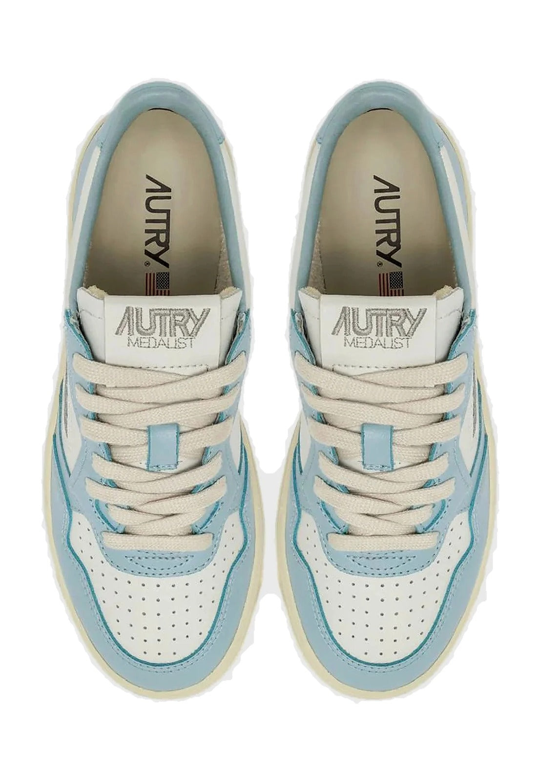 SNEAKERS AUTRY MEDALIST WHITE AND BLUE