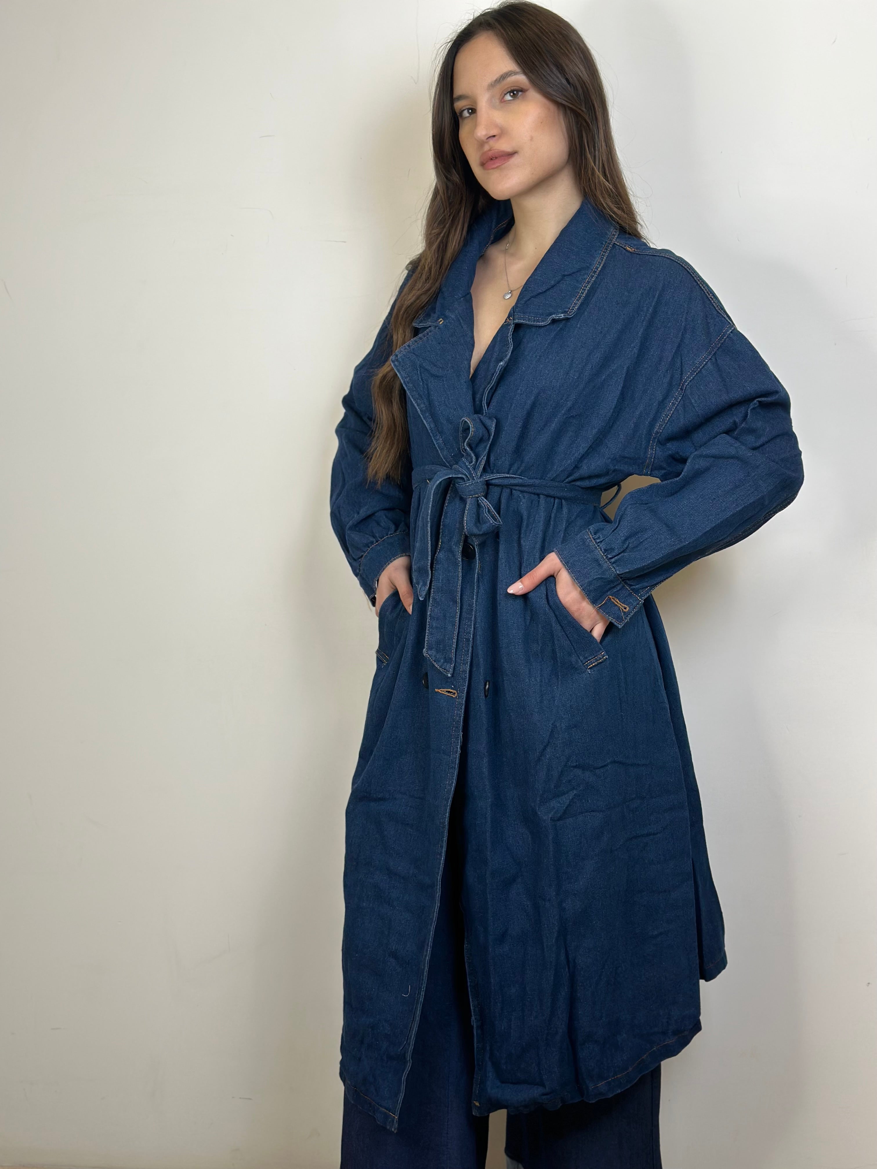 TRENCH IN JEANS RAFFY