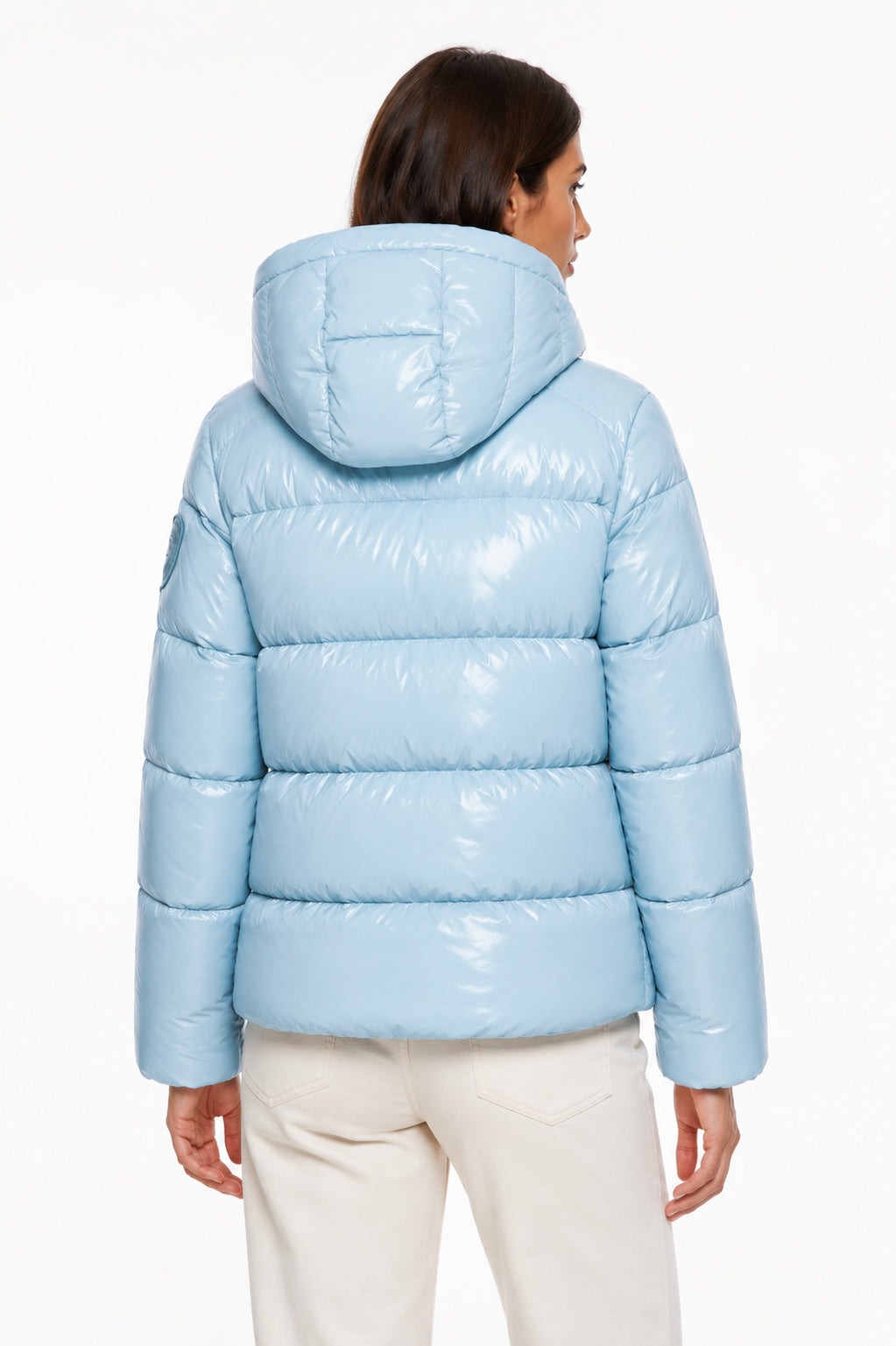 GIUBBOTTO BLAUER DONNA IMBOTTITO EFFETTO GLOSSY