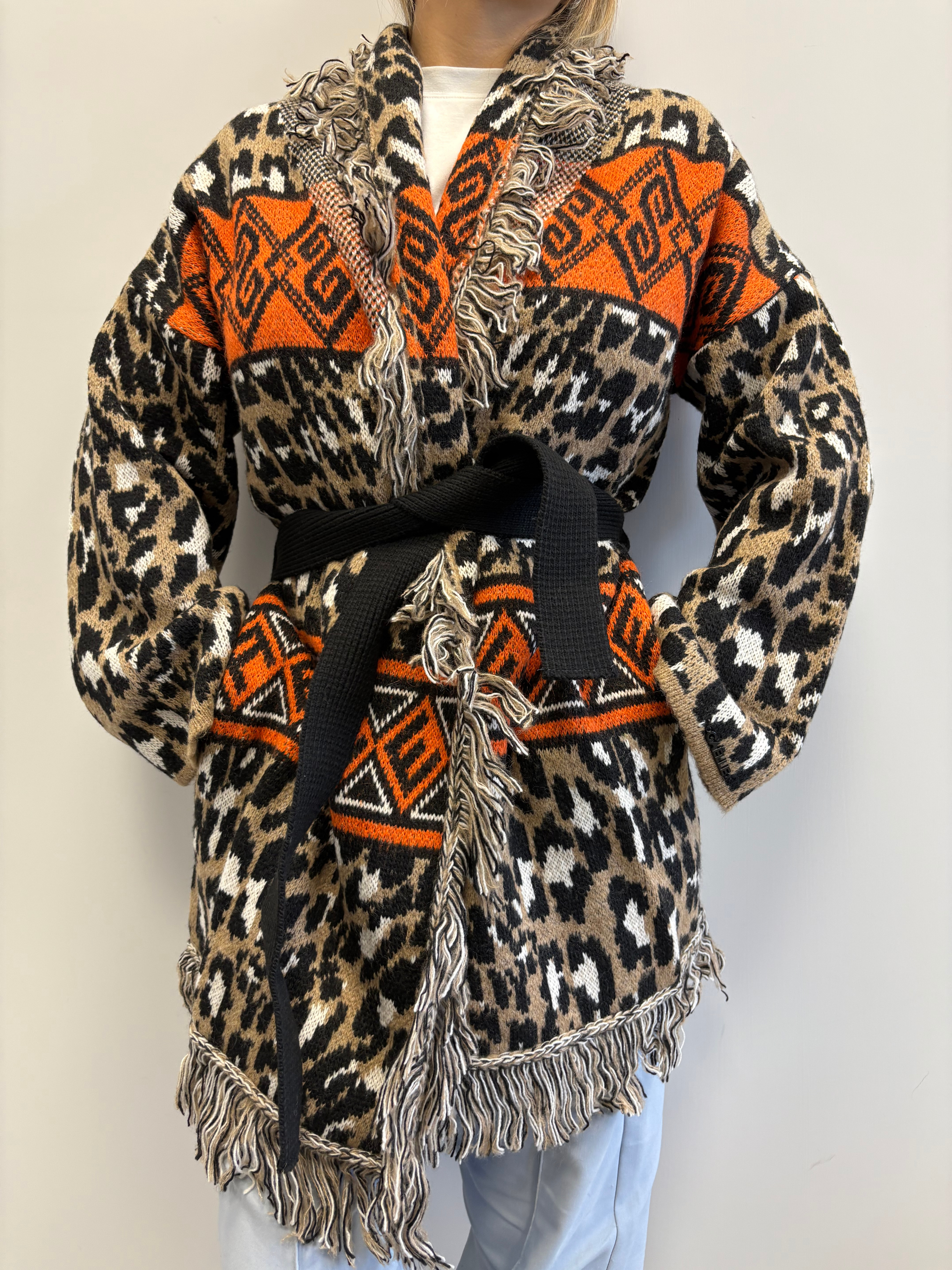 GAELLE CARDIGAN MACULATO