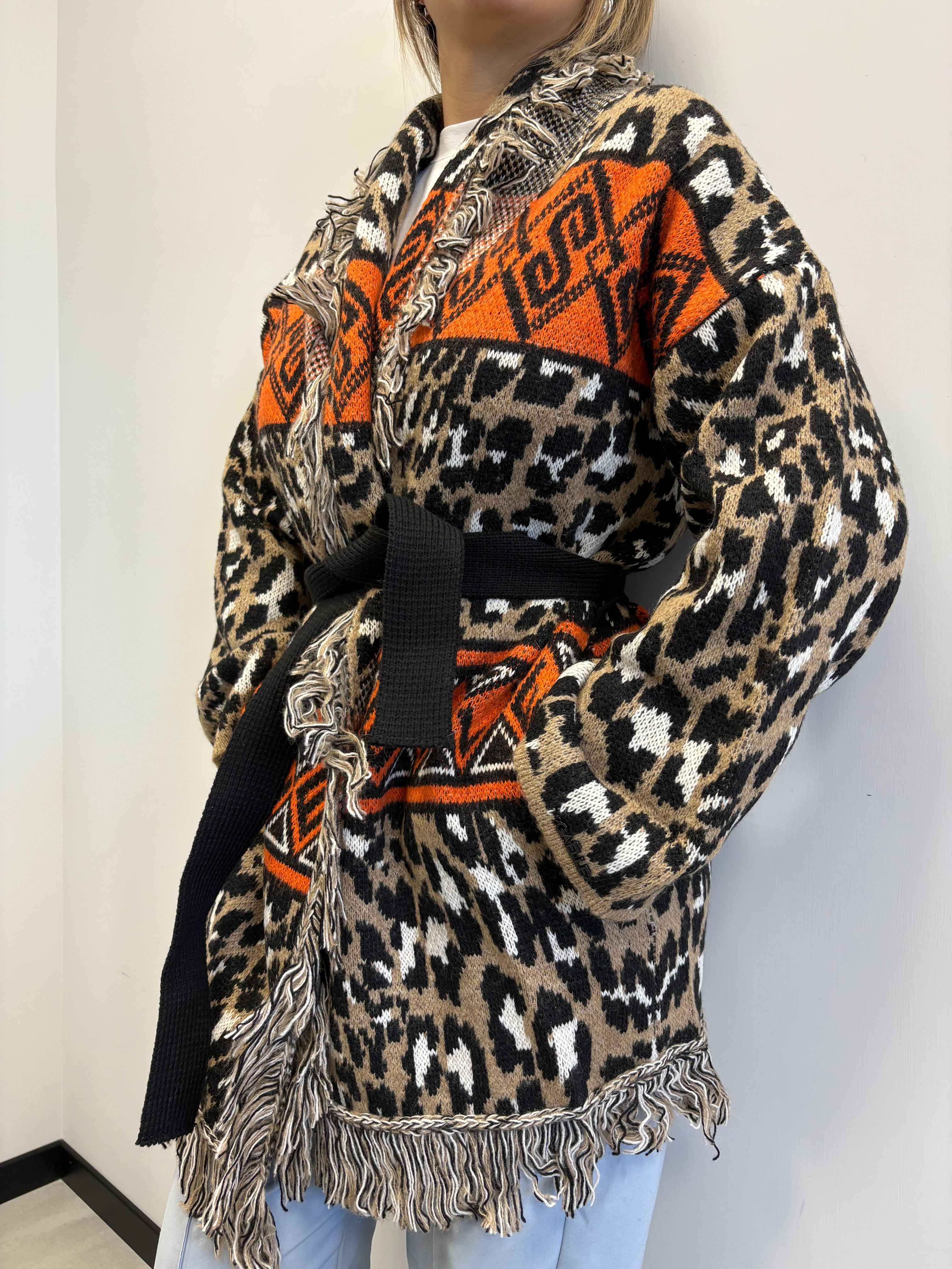 GAELLE CARDIGAN MACULATO