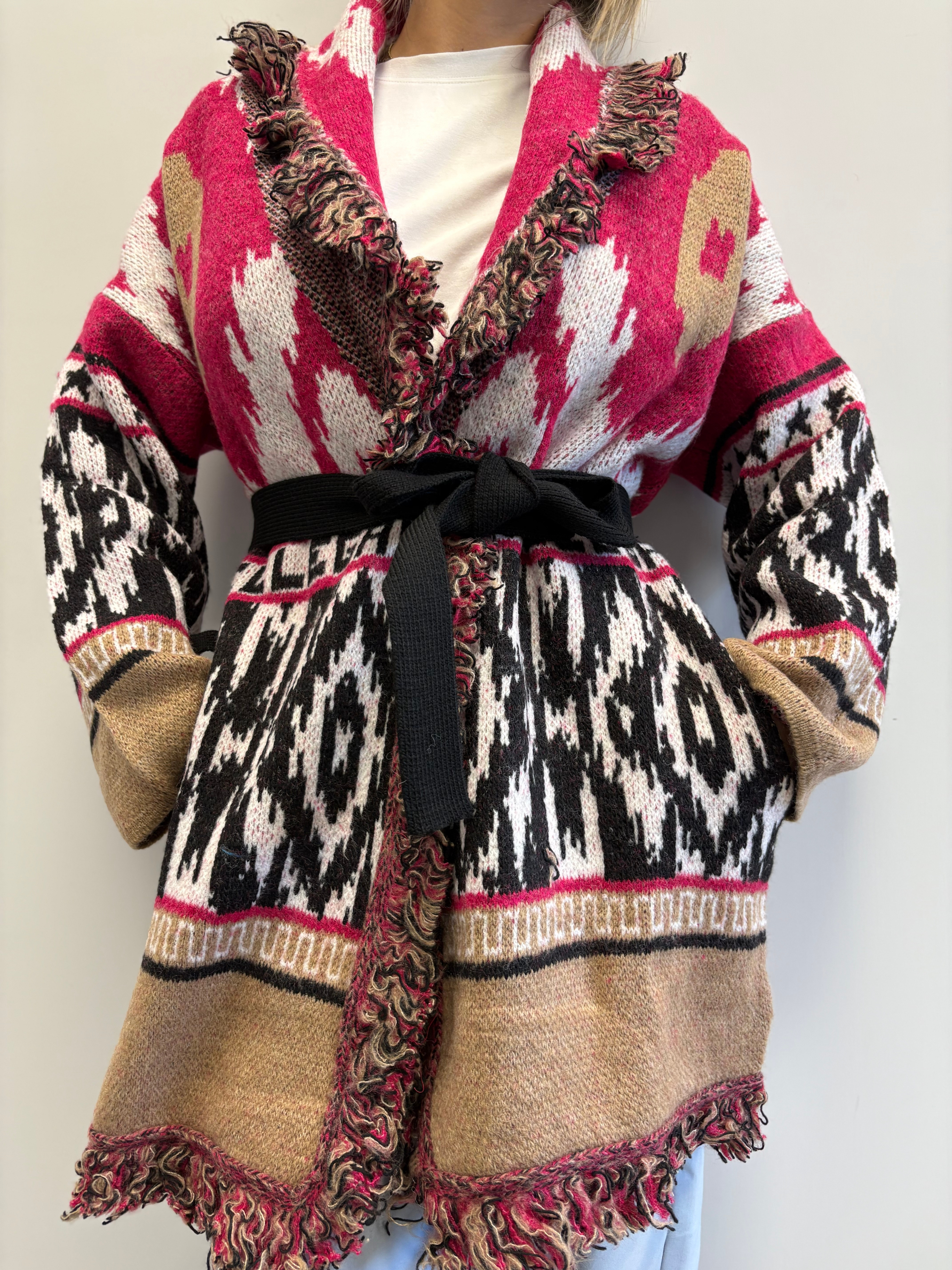 GAELLE CARDIGAN LUNGO