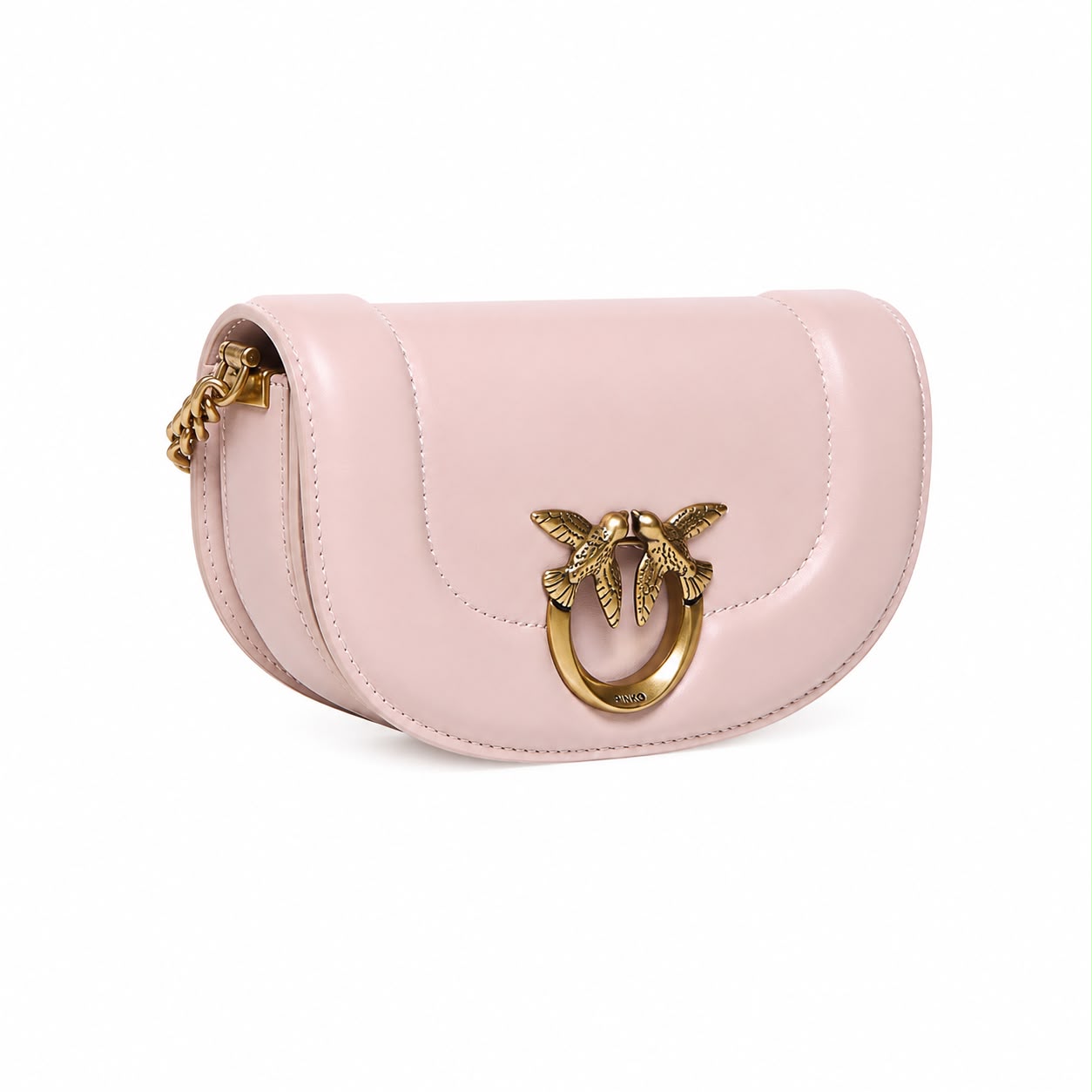 BORSA PINKO ROUND CLICK BAGUETTE MINI
