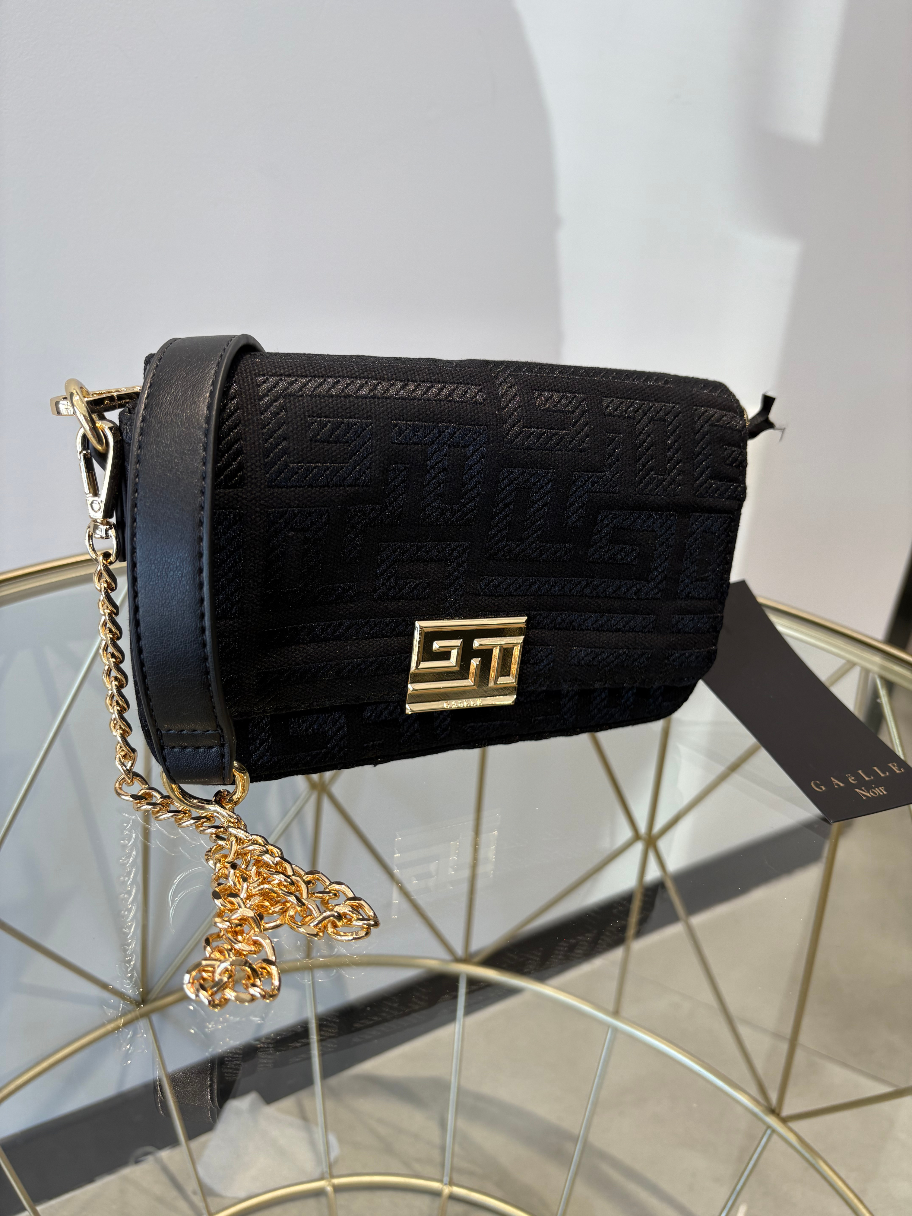 GAELLE MINI SHOULDER IN CANVAS MONOGRAM