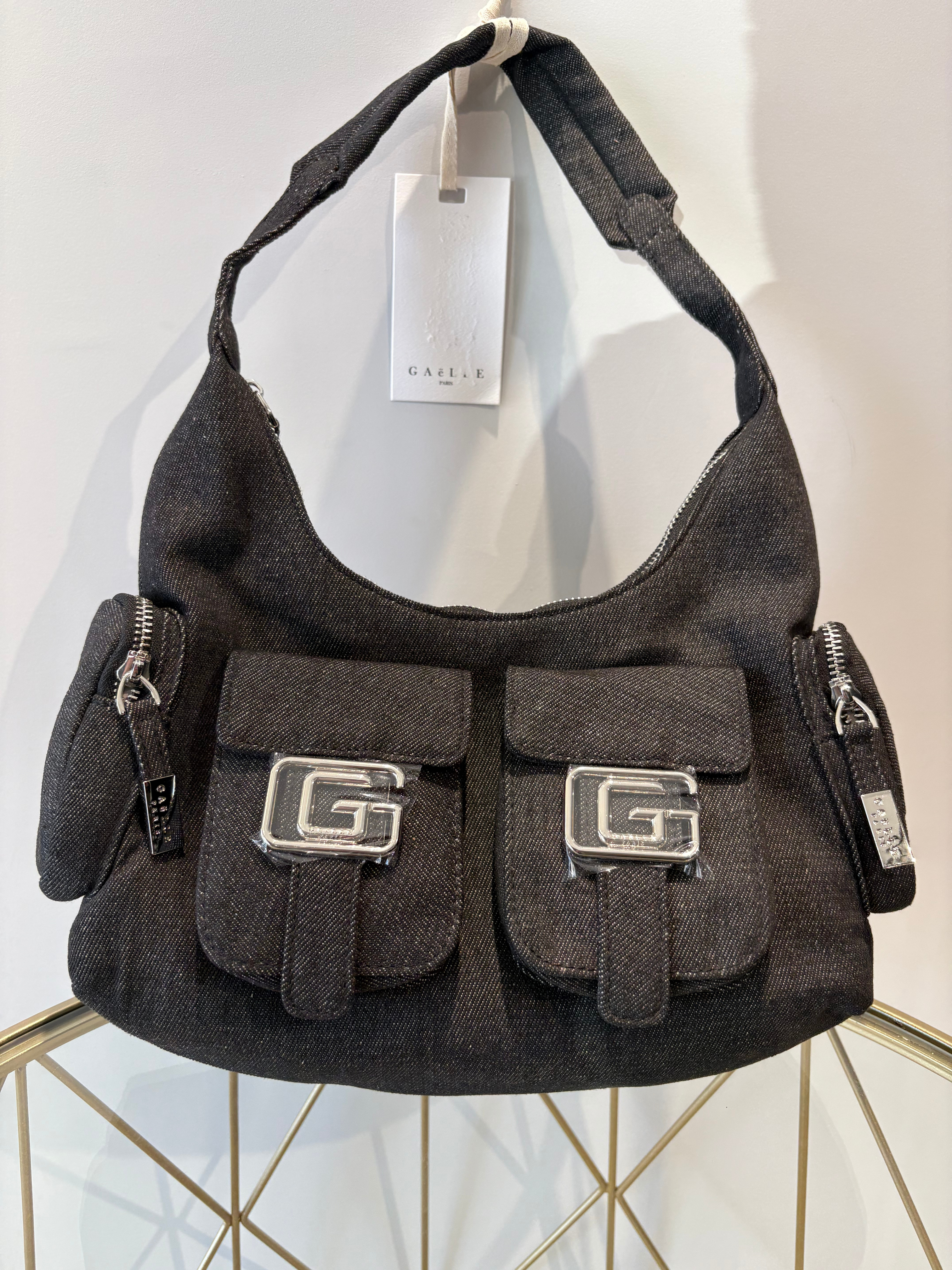 GAELLE BORSA HOBO DENIM