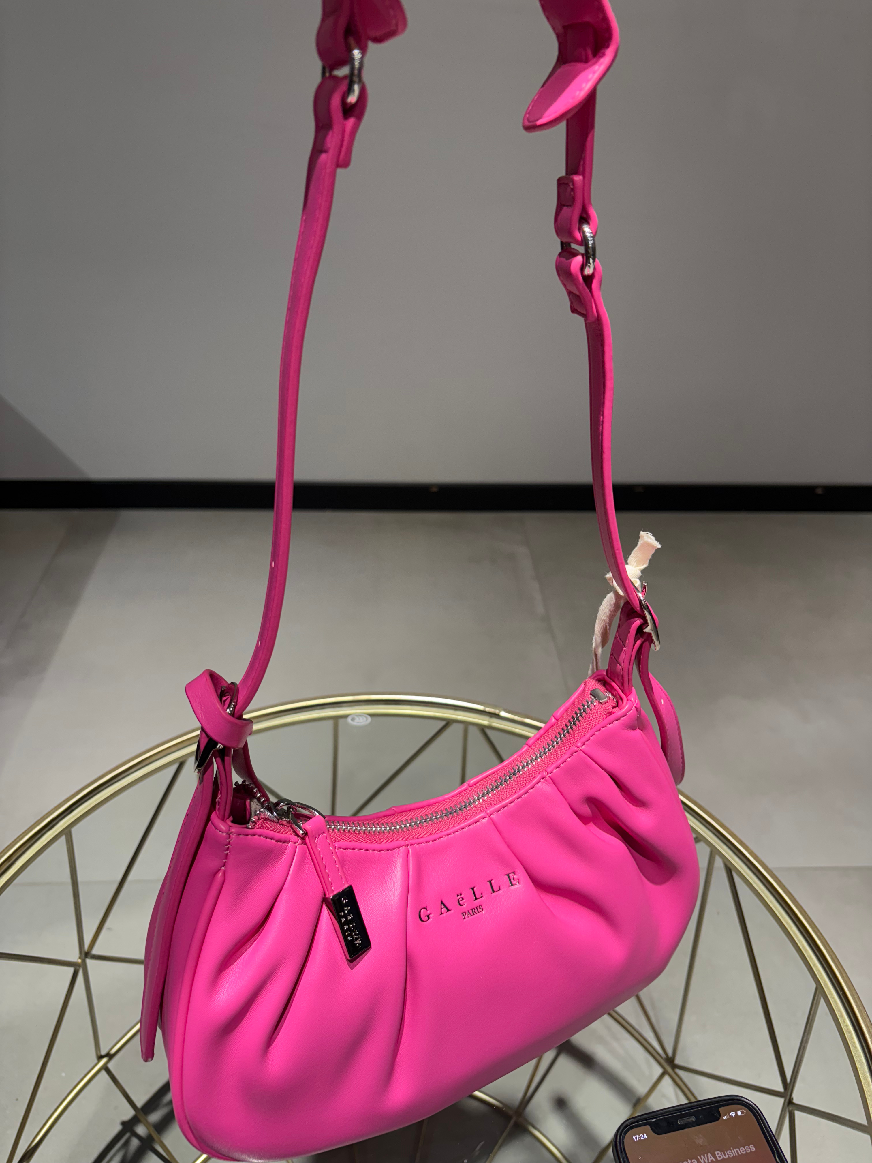 GAELLE MINI SHOULDER CON LOGO