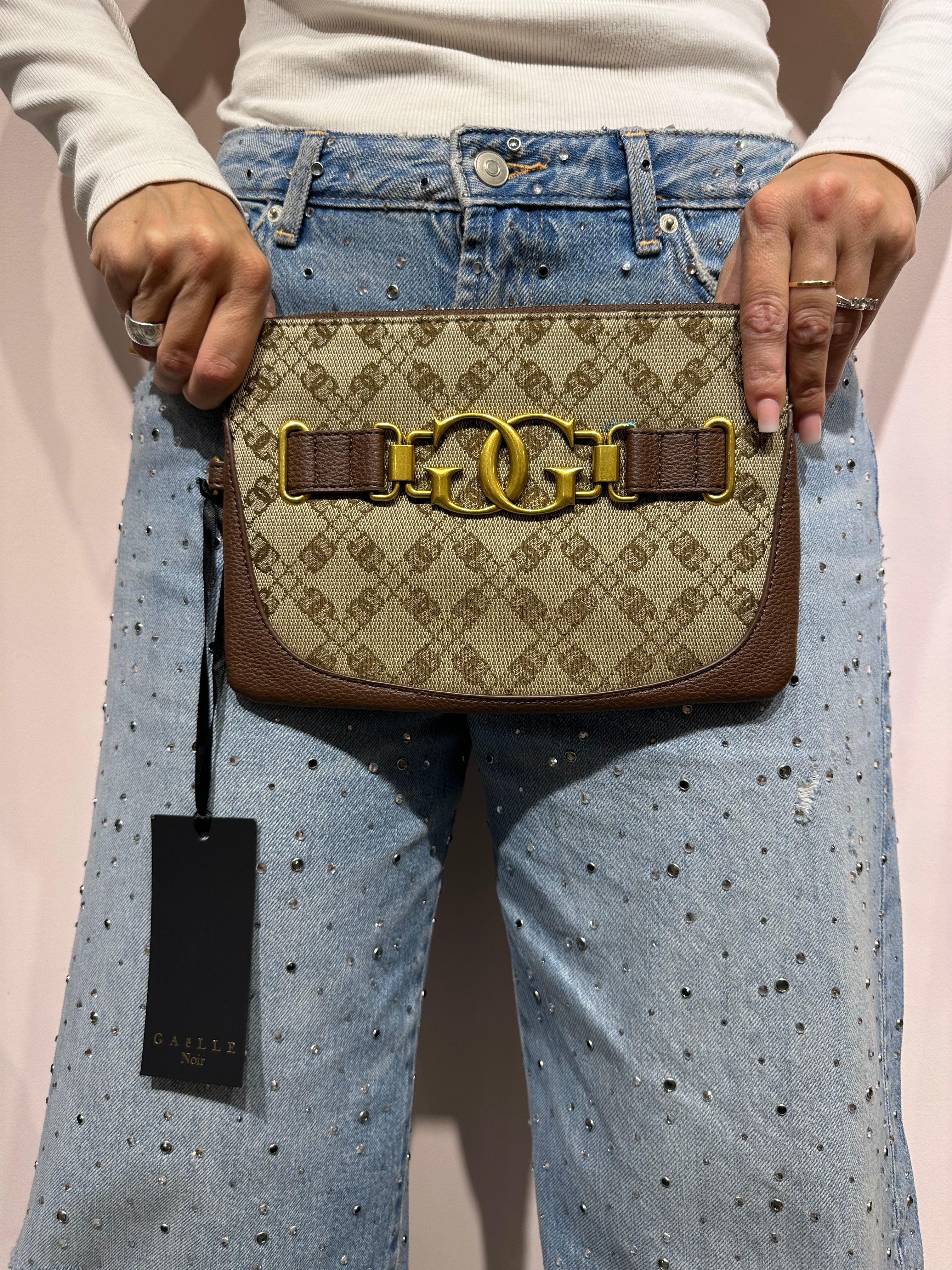 GAELLE POCHETTE JACQUARD