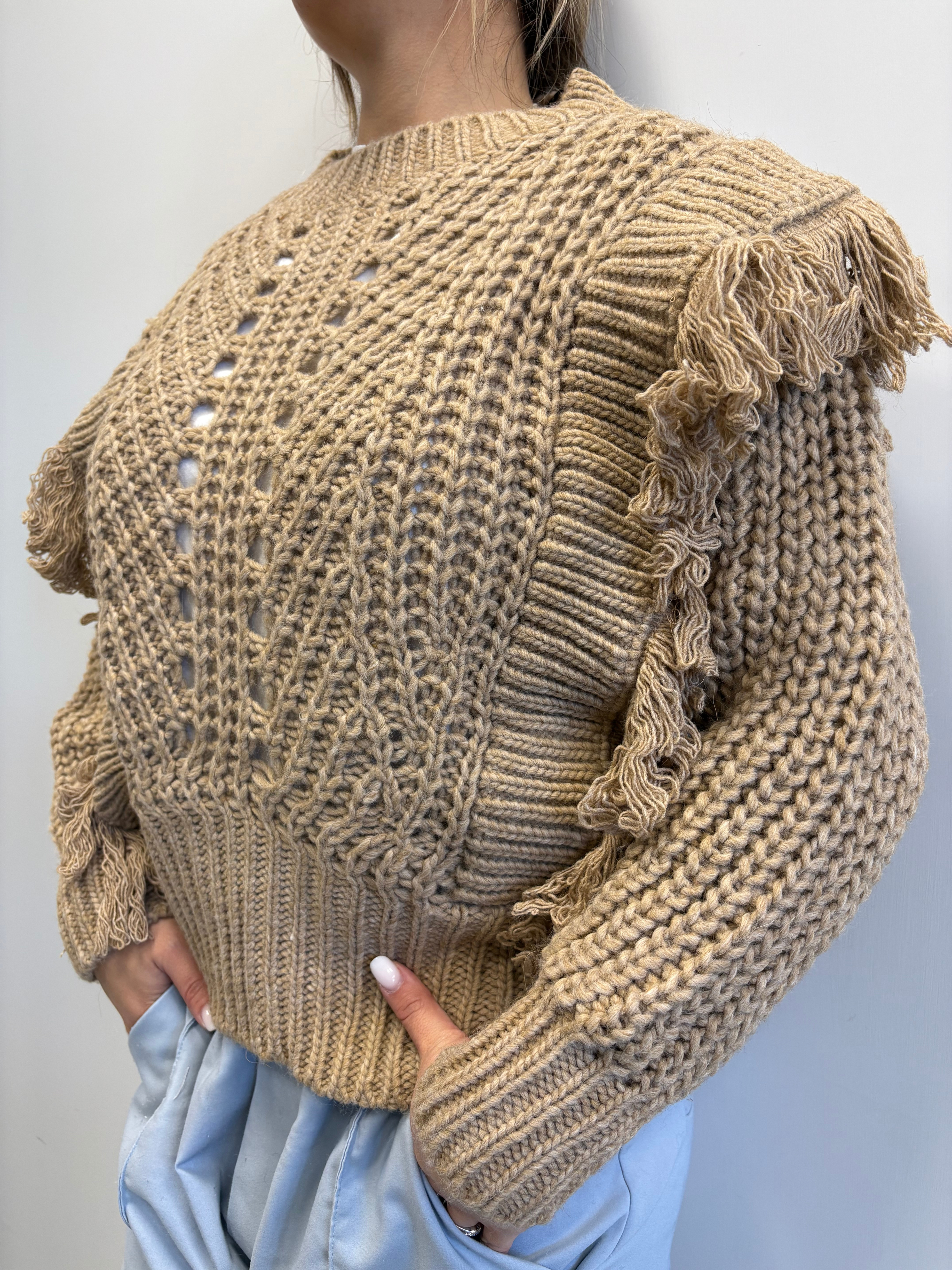 GAELLE MAGLIONE BEIGE