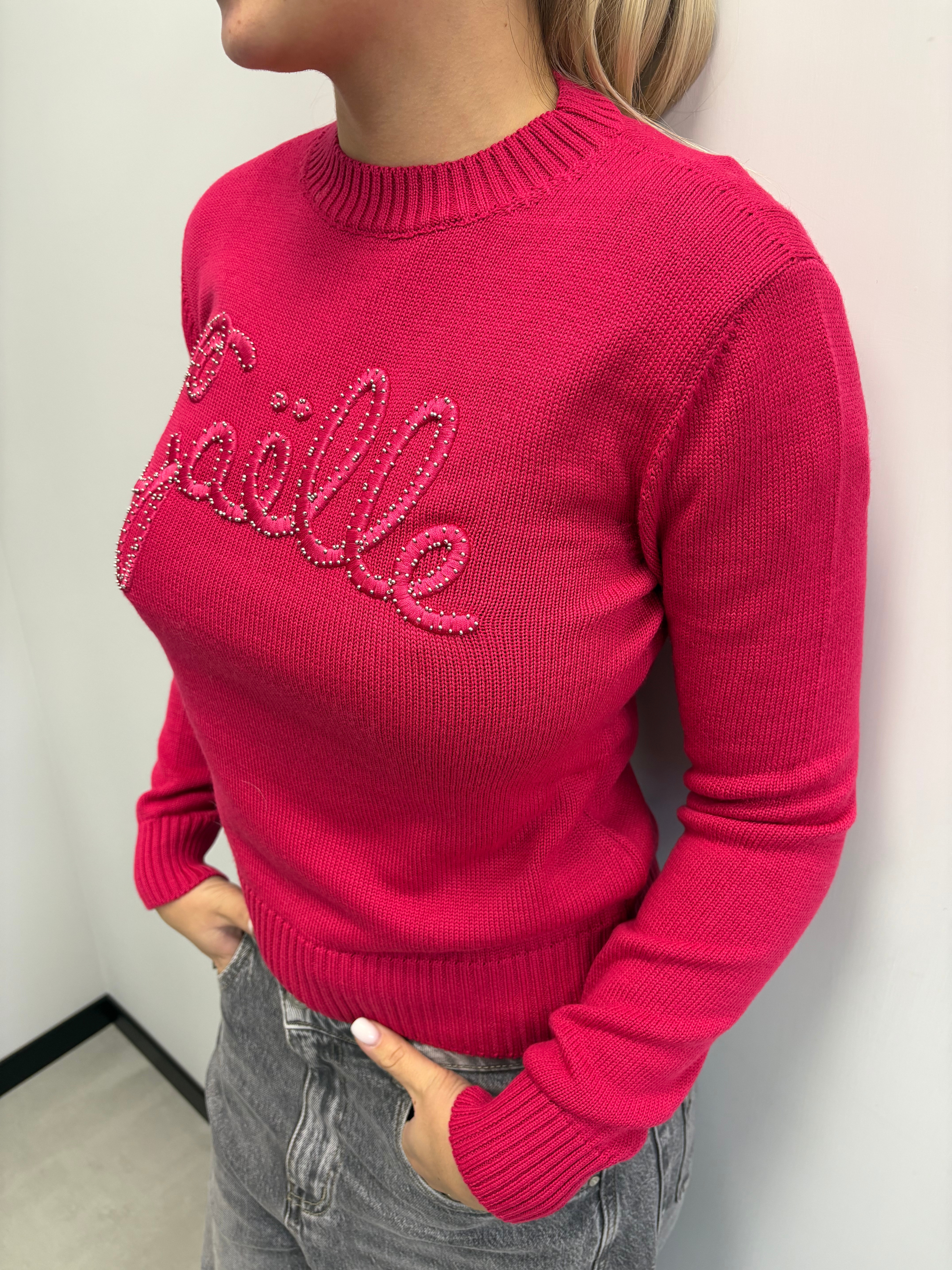 GAELLE MAGLIONE FUCSIA