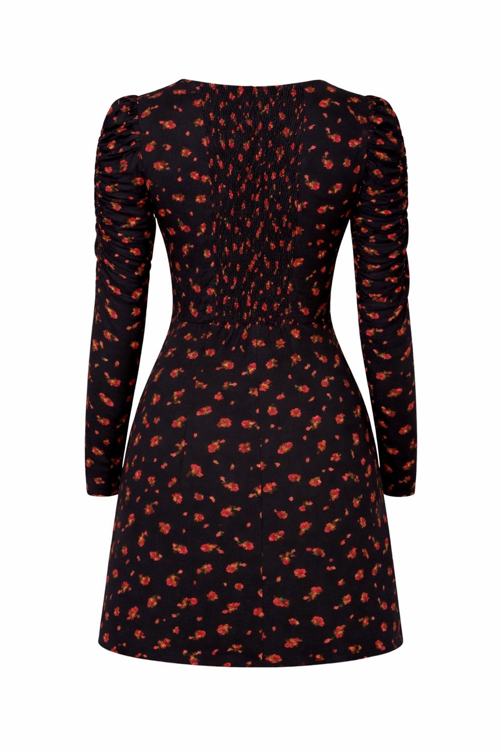 ABITO MIDI MAR DE MARGARITAS